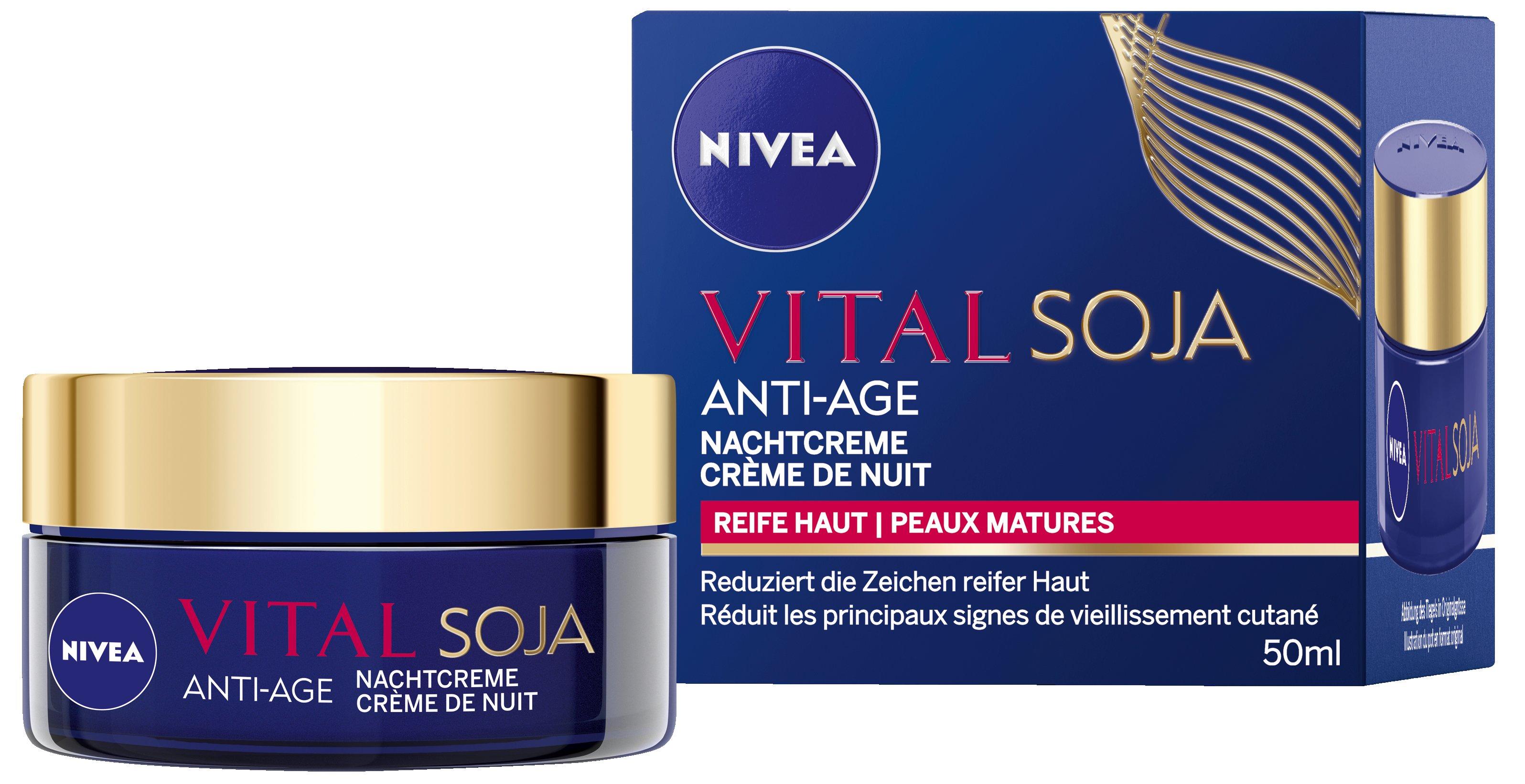 NIVEA Vital Soja Anti-Age Reife Haut Vital Soja Anti-Age Nachtcreme 
