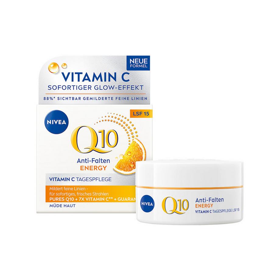 NIVEA Q10 Energy Anti-Falten LSF 15 Q10plusC Anti-Falten Energy Tagescreme LSF 15 
