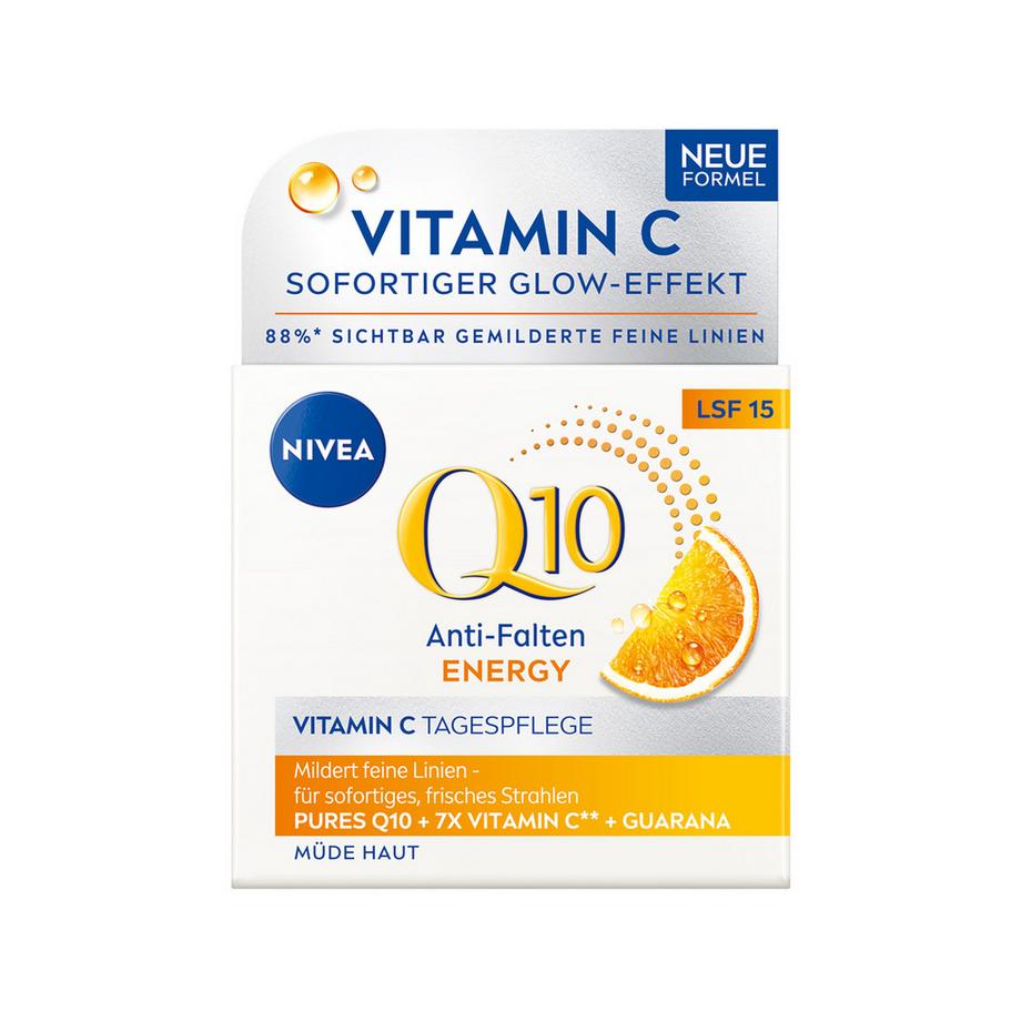 NIVEA Q10 Energy Anti-Falten LSF 15 Q10plusC Anti-Falten Energy Tagescreme LSF 15 
