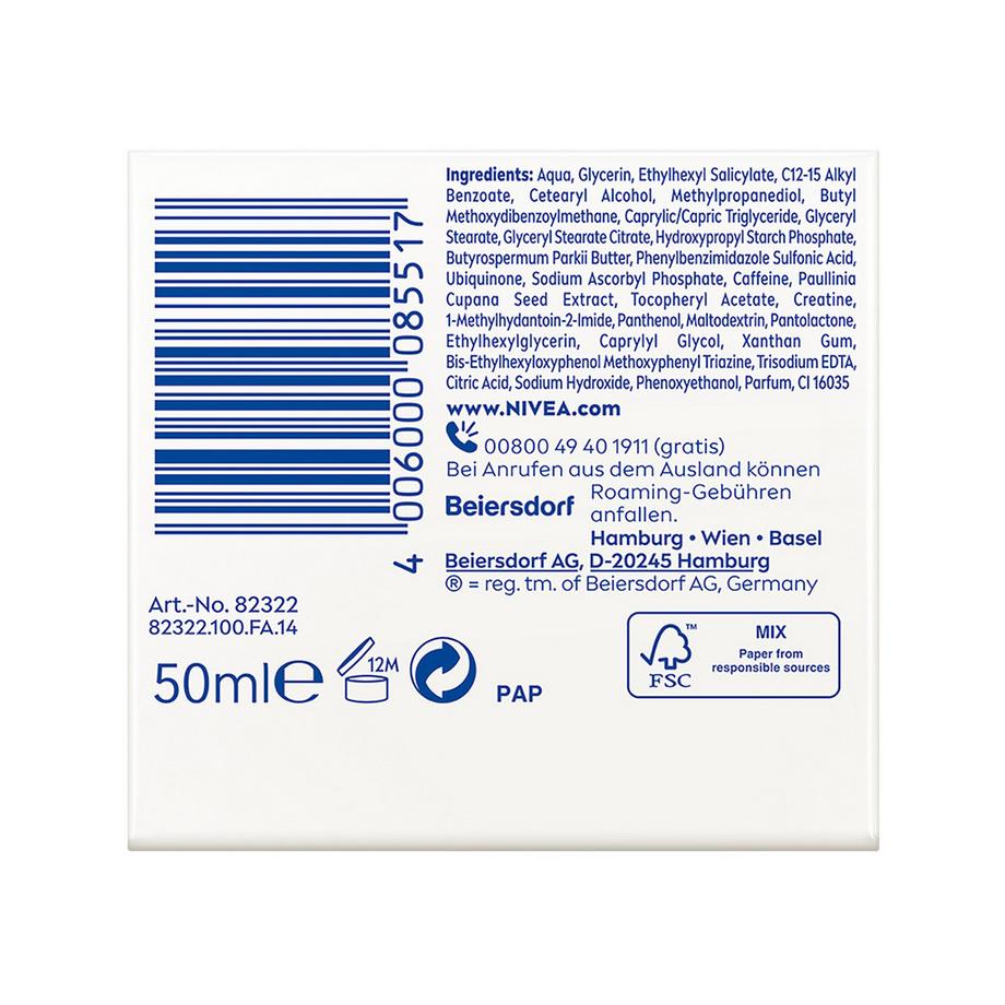 NIVEA Q10 Energy Anti-Falten LSF 15 Q10plusC Anti-Falten Energy Tagescreme LSF 15 