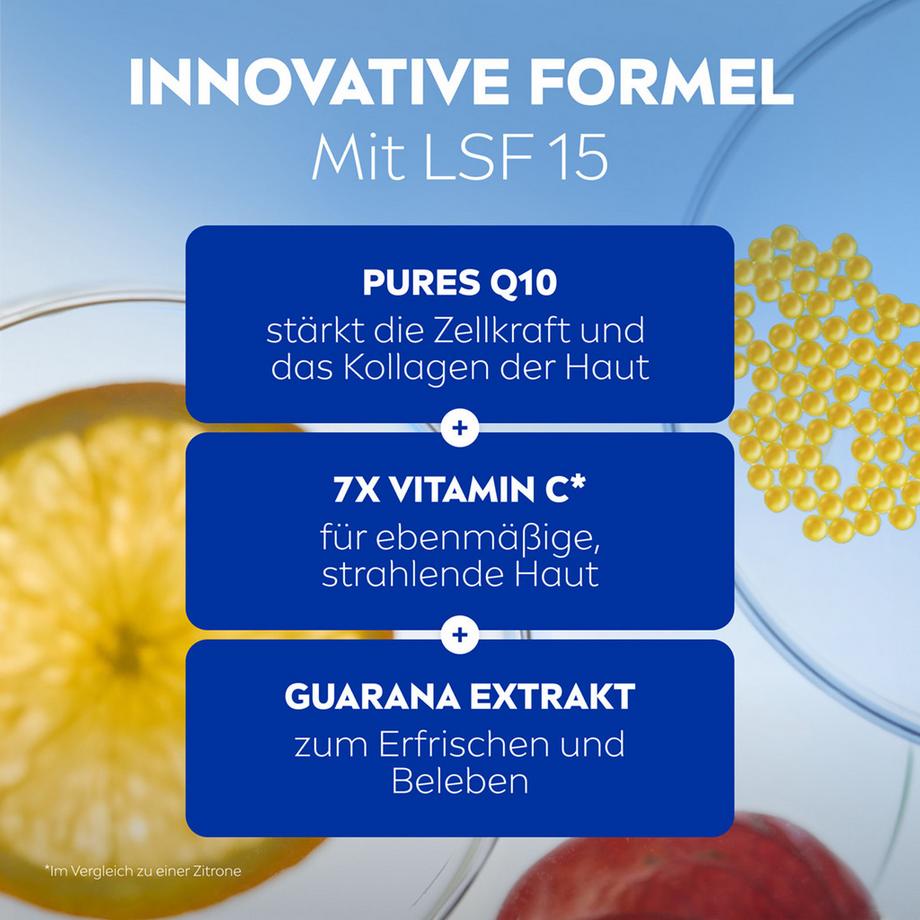 NIVEA Q10 Energy Anti-Falten LSF 15 Q10plusC Anti-Falten Energy Tagescreme LSF 15 