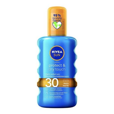 NIVEA SUN Protect & Dry Touch Sun Protect & Refresh Erfrischendes Sonnenspray Transparent LSF 30 