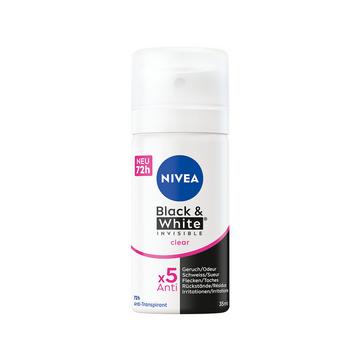 Deo Black & White Invisible Clear Spray 