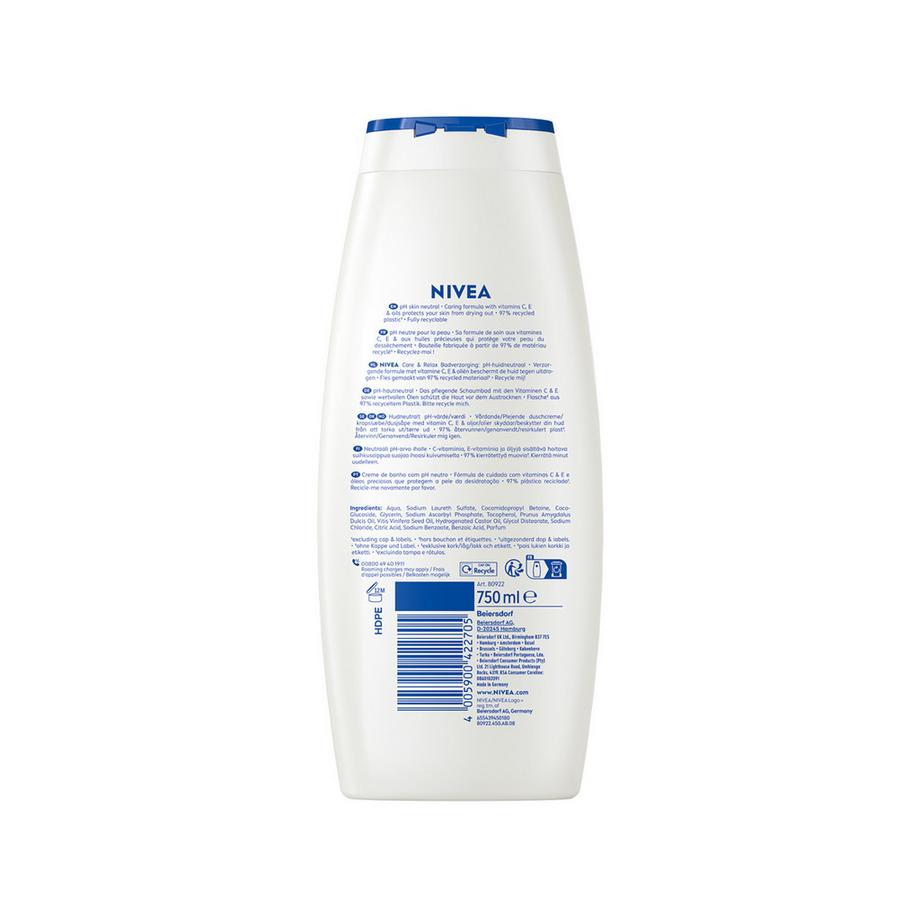 NIVEA Care & Relax Relaxing Moments Cremebad 