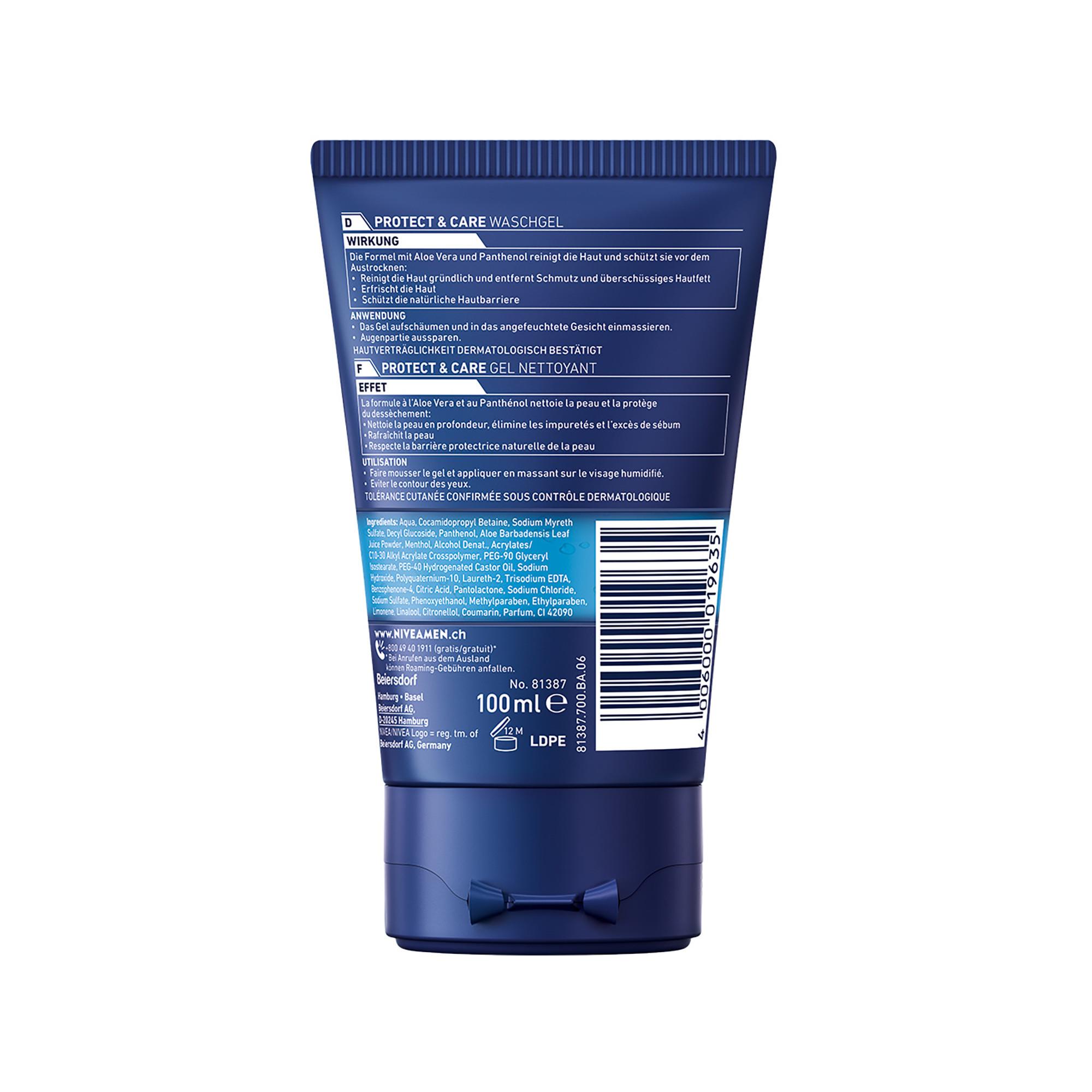 NIVEA Men Erfrischend Gel nettoyant rafraîchissant Men Original 