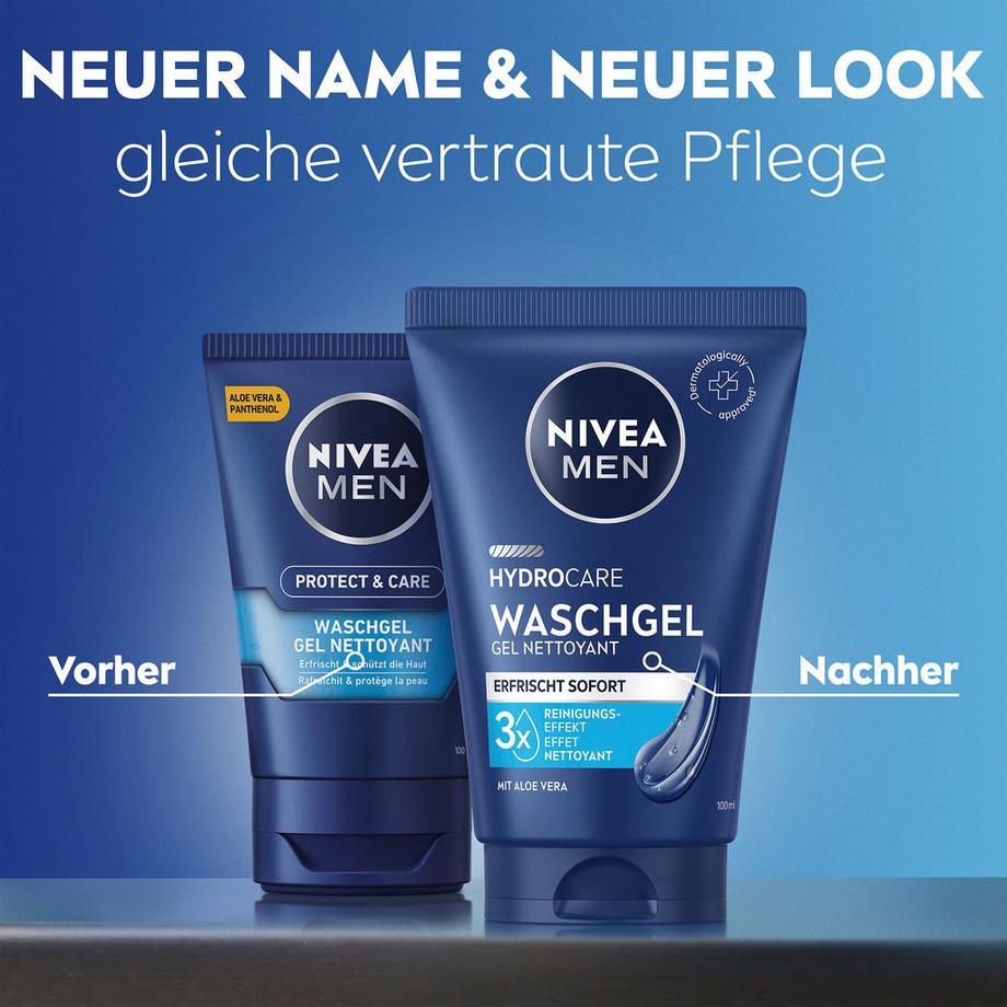 NIVEA Men Erfrischend Gel detergente rinfrescante Men Original 