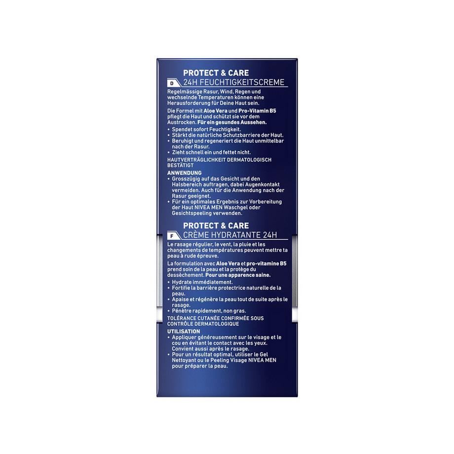 NIVEA Men Feuchtigkeitscreme Mild Crema idratante Men Original-Mild 