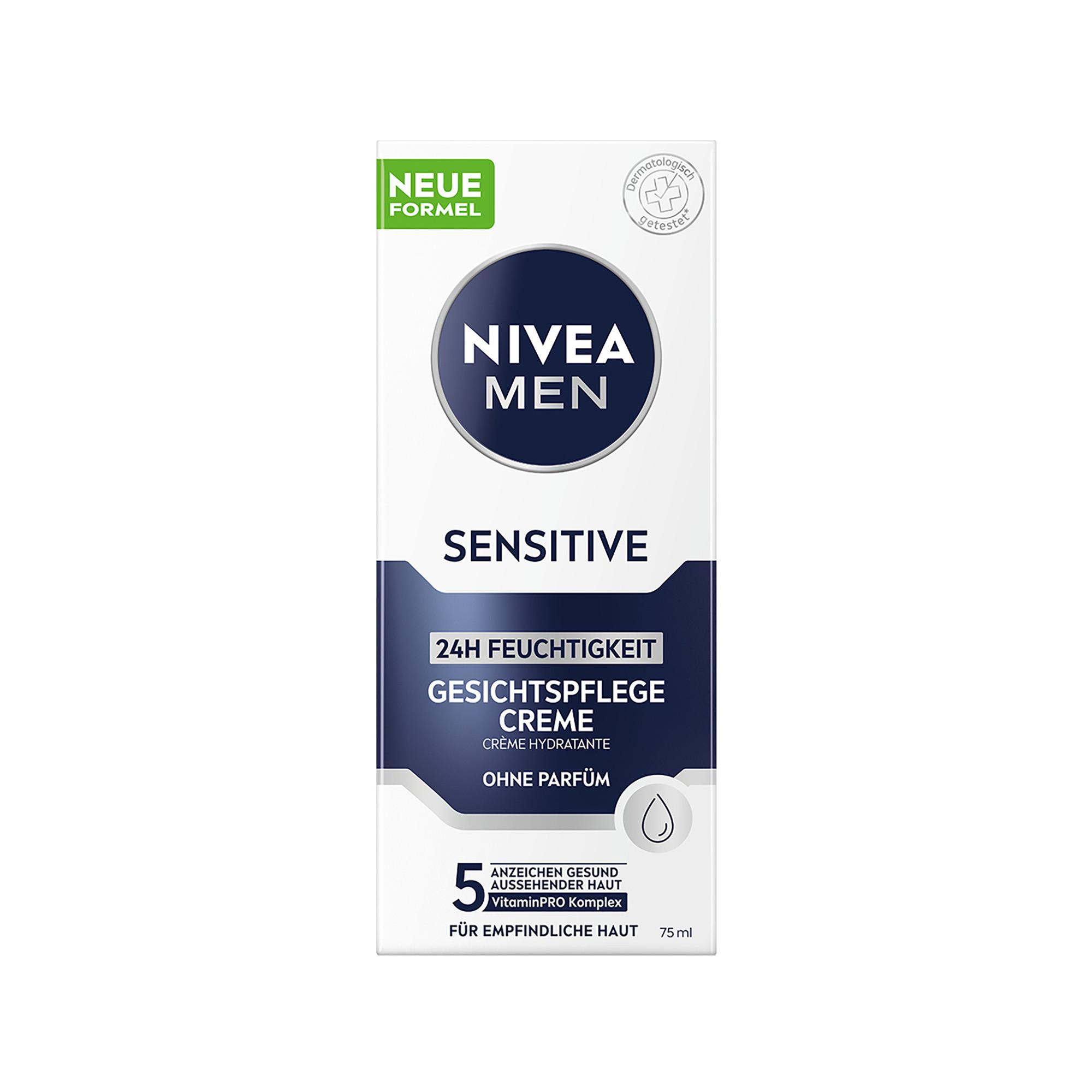 NIVEA Men Feuchtigkeitscreme Sensitive Crema idratante Men Sensitive 