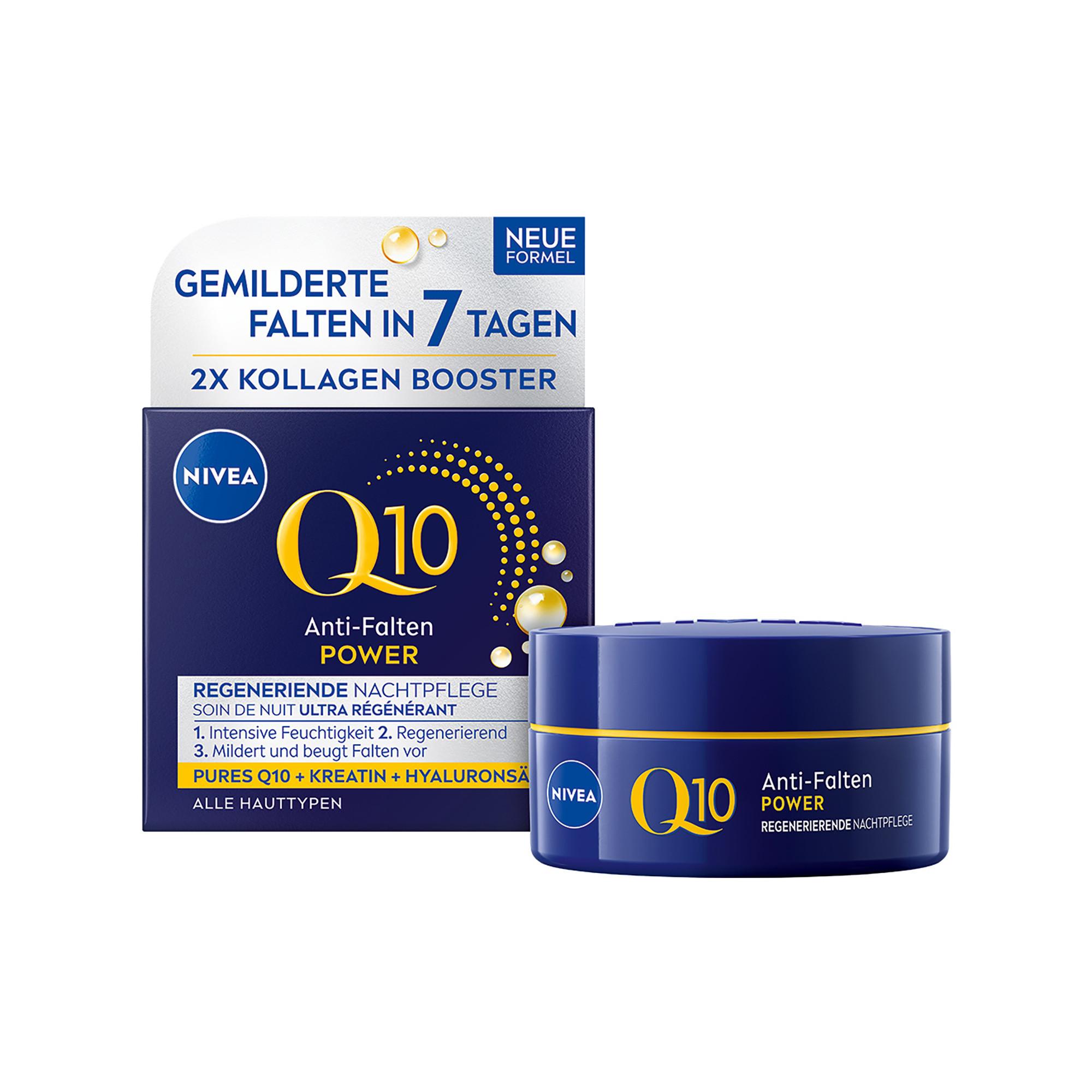 NIVEA Q10 Anti-Falten Power Q10plus Anti-Falten Nachtcreme 
