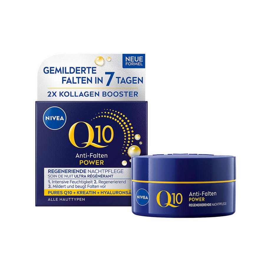 NIVEA Q10 Anti-Falten Power Crema notte Q10plus antirughe 