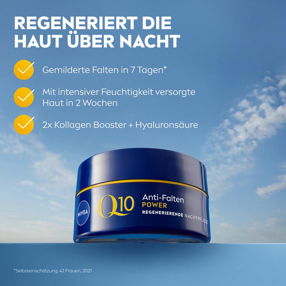 NIVEA Q10 Anti-Falten Power Crema notte Q10plus antirughe 