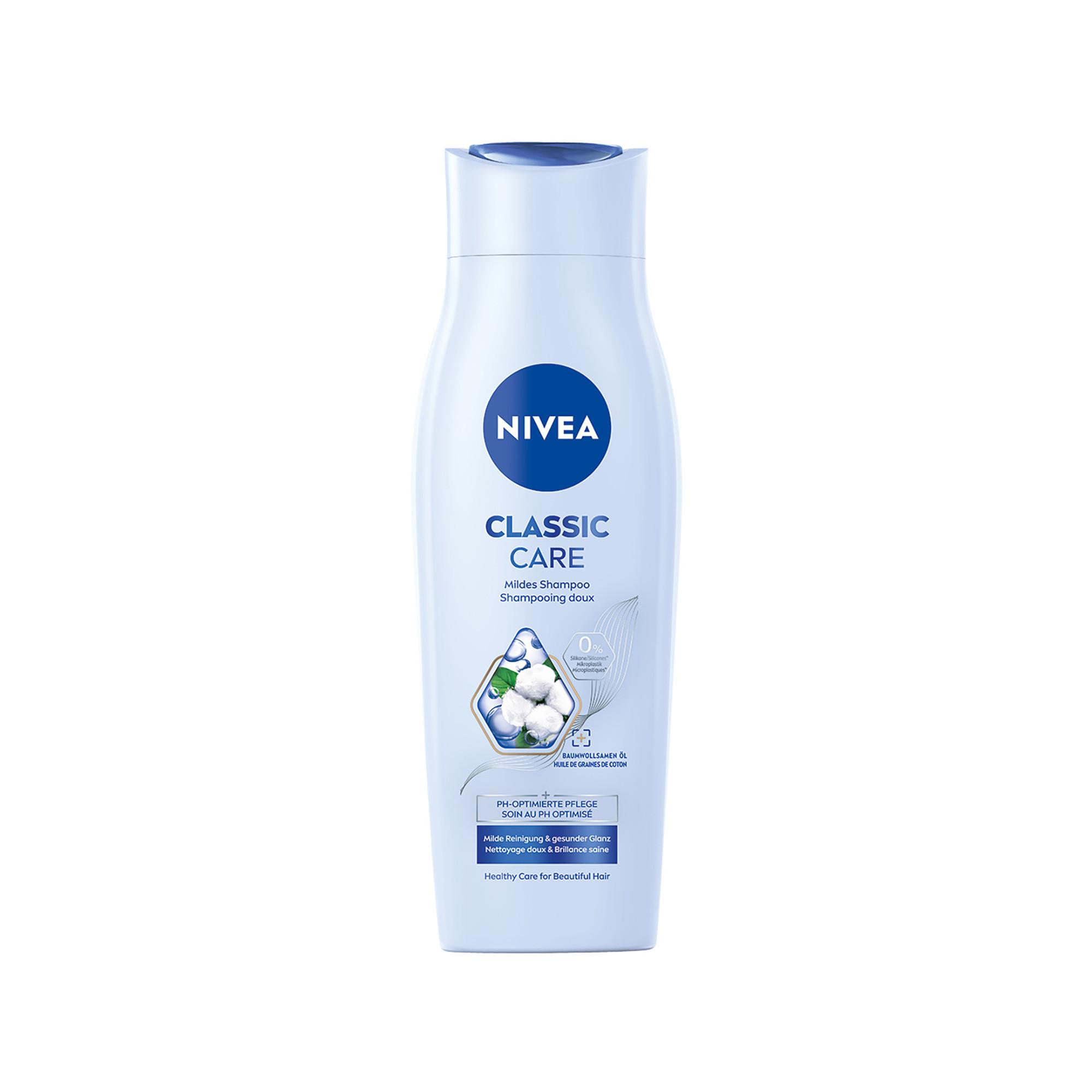 NIVEA Classic Care pH-Optimal Classic Mild Care Pflegeshampoo 