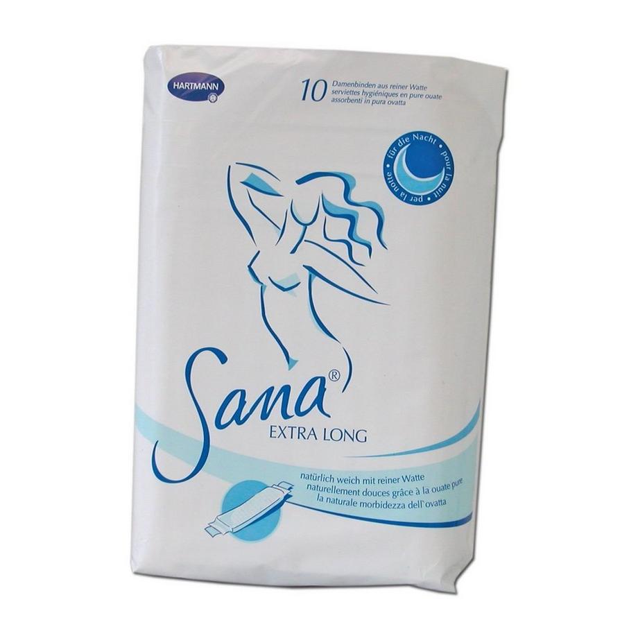Damenbinden aus Reiner Watte Extra Saugfähig 