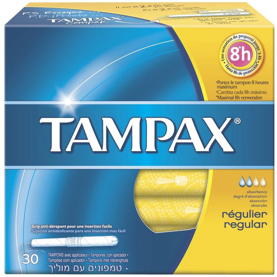 TAMPAX REGULAR Regular Tampons 