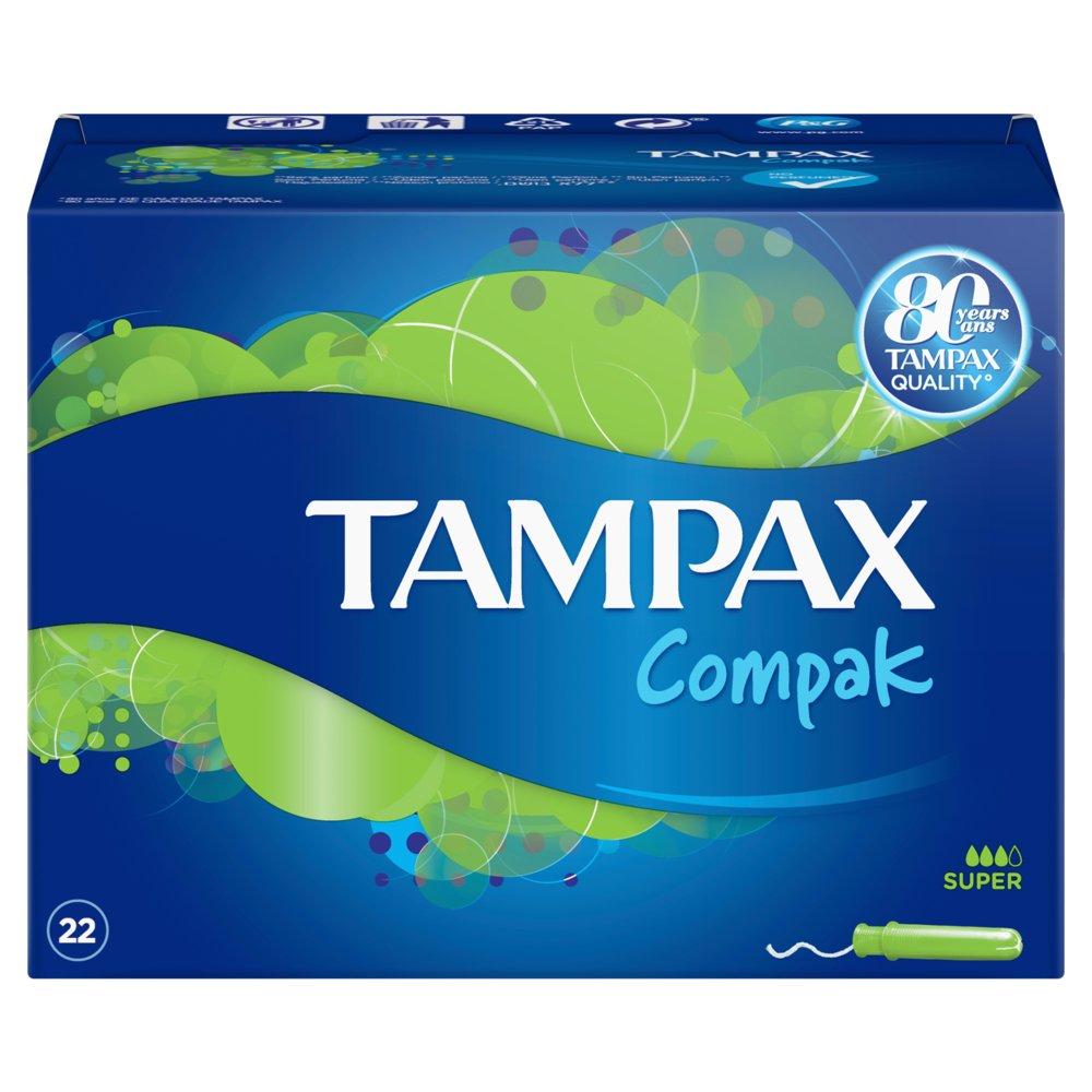 Image of TAMPAX Compak Super Pack - 22STK