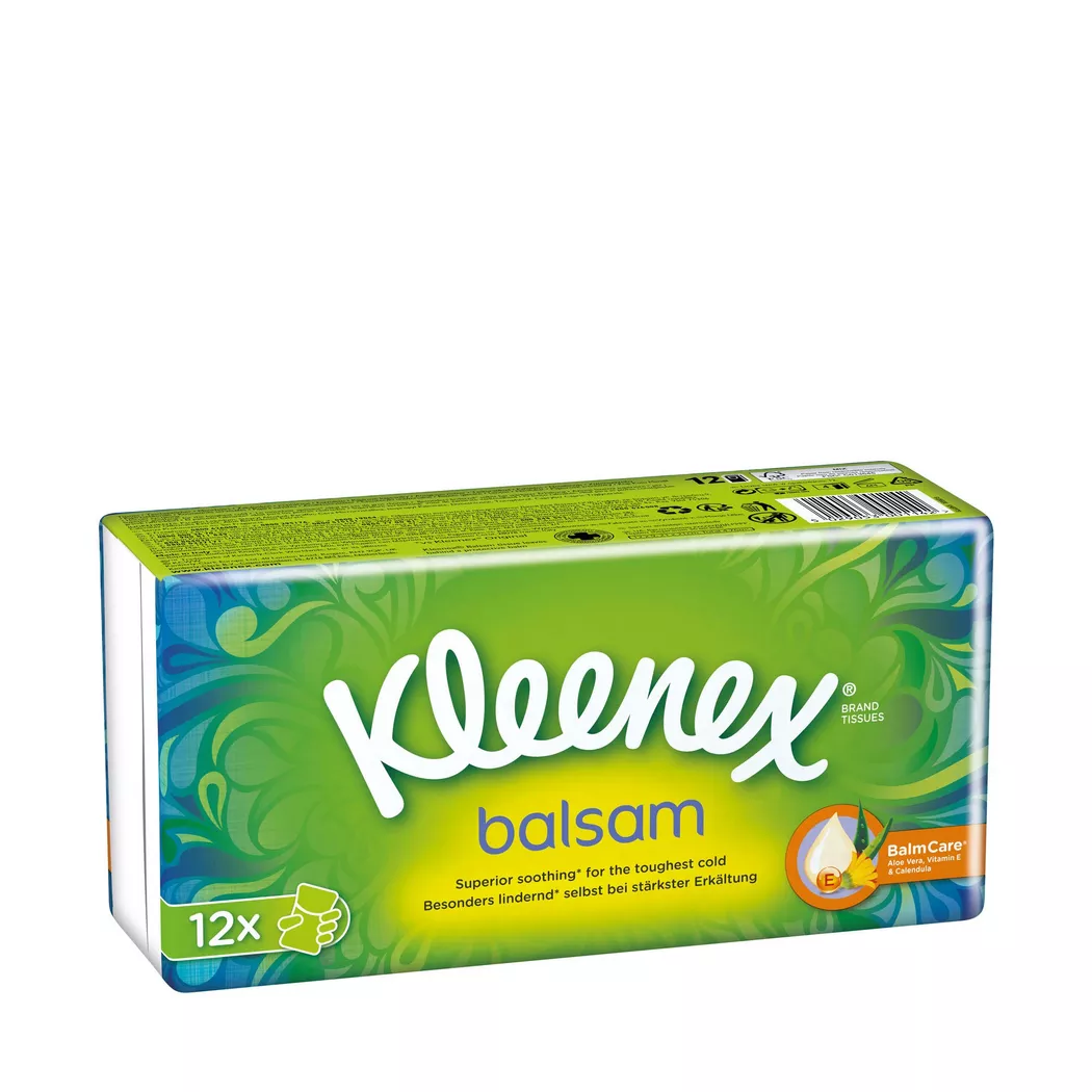 Kleenex® Balsam Taschentücher