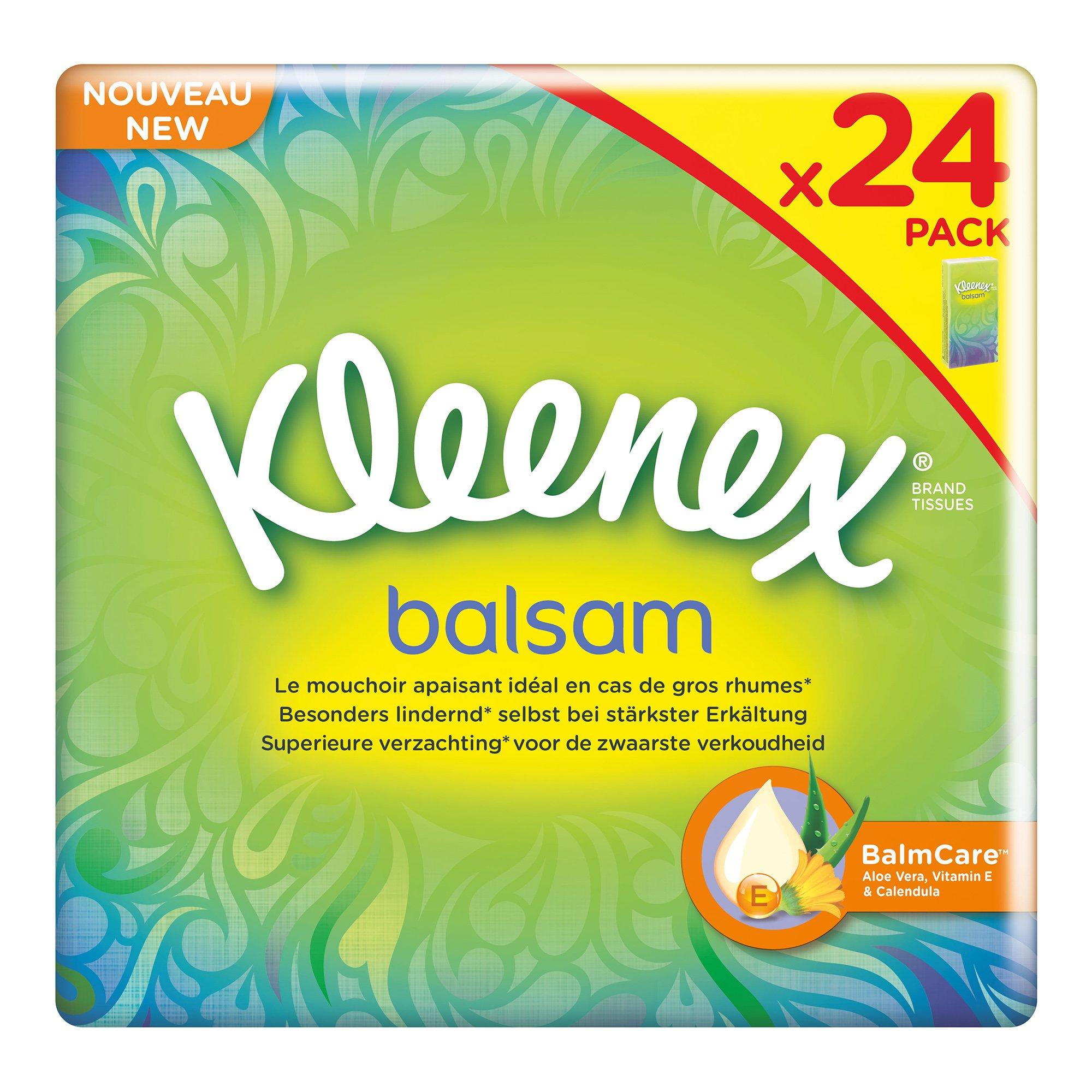 Kleenex  Mouchoirs Balsam 