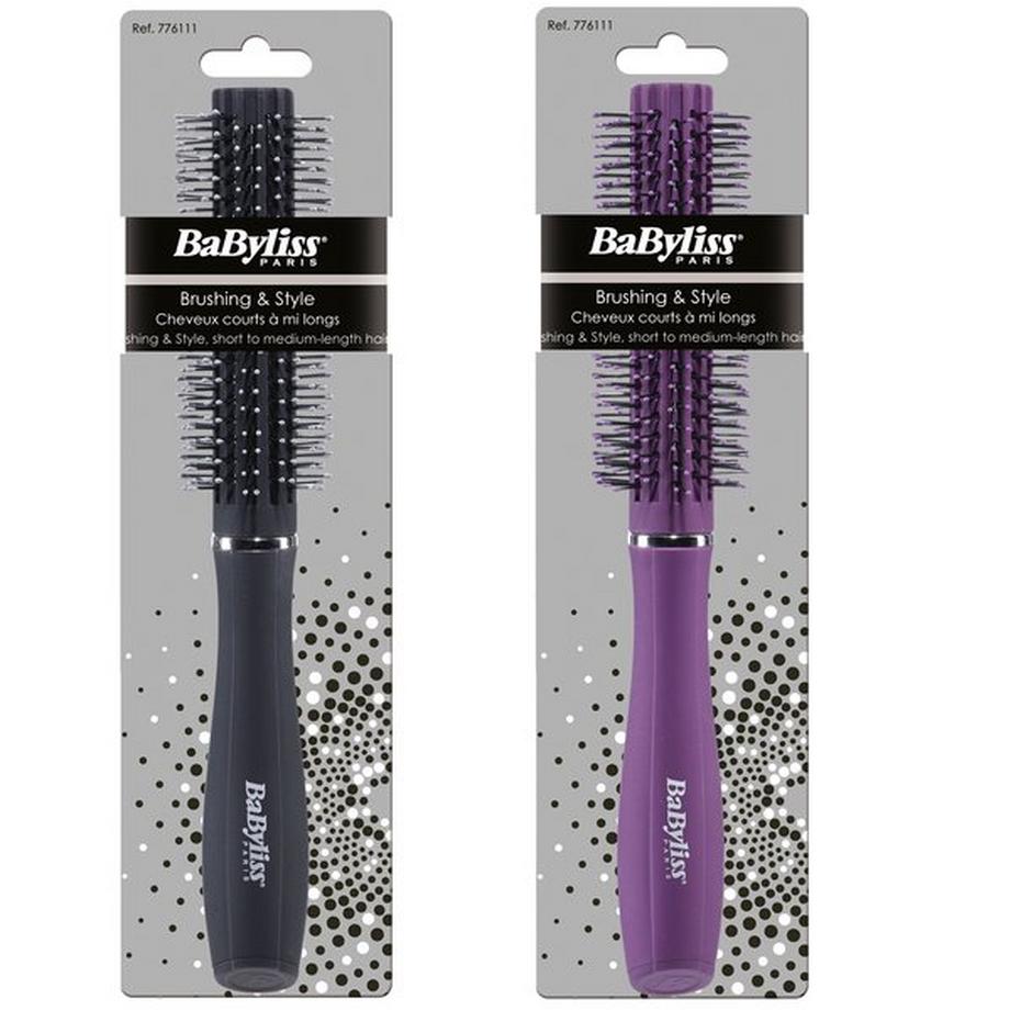 Babyliss Round Plastic Bristles Brushing-Bürste 18 mm mit Geschützten Noppen 