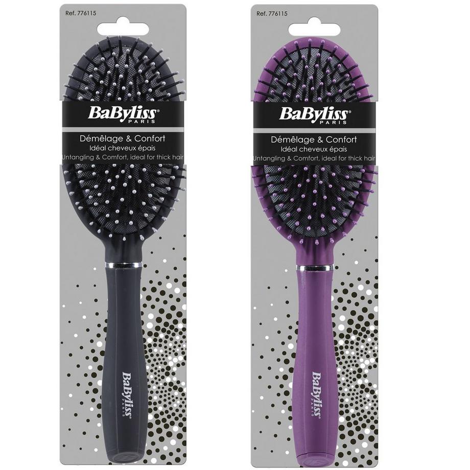 Babyliss Pneumatische Bürste Noppen Pneumatische Bürste mit Geschützten Noppen   