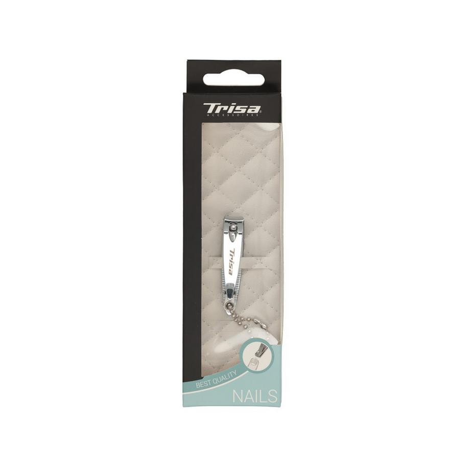 Trisa Manicure Pedicure  Coupe-Ongles Avec Petite Chaine Et Lime À Ongles 