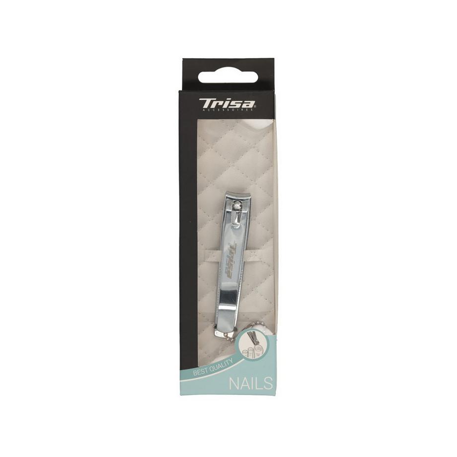 Trisa Manicure Pedicure  Coupe-Ongles Avec Petite Chaine Et Lime À Ongles 