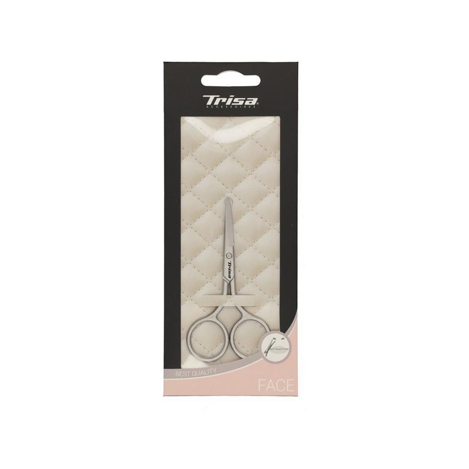 Trisa Manicure Pedicure  Ciseaux Pour Les Poils De Nez Et D'Oreilles 