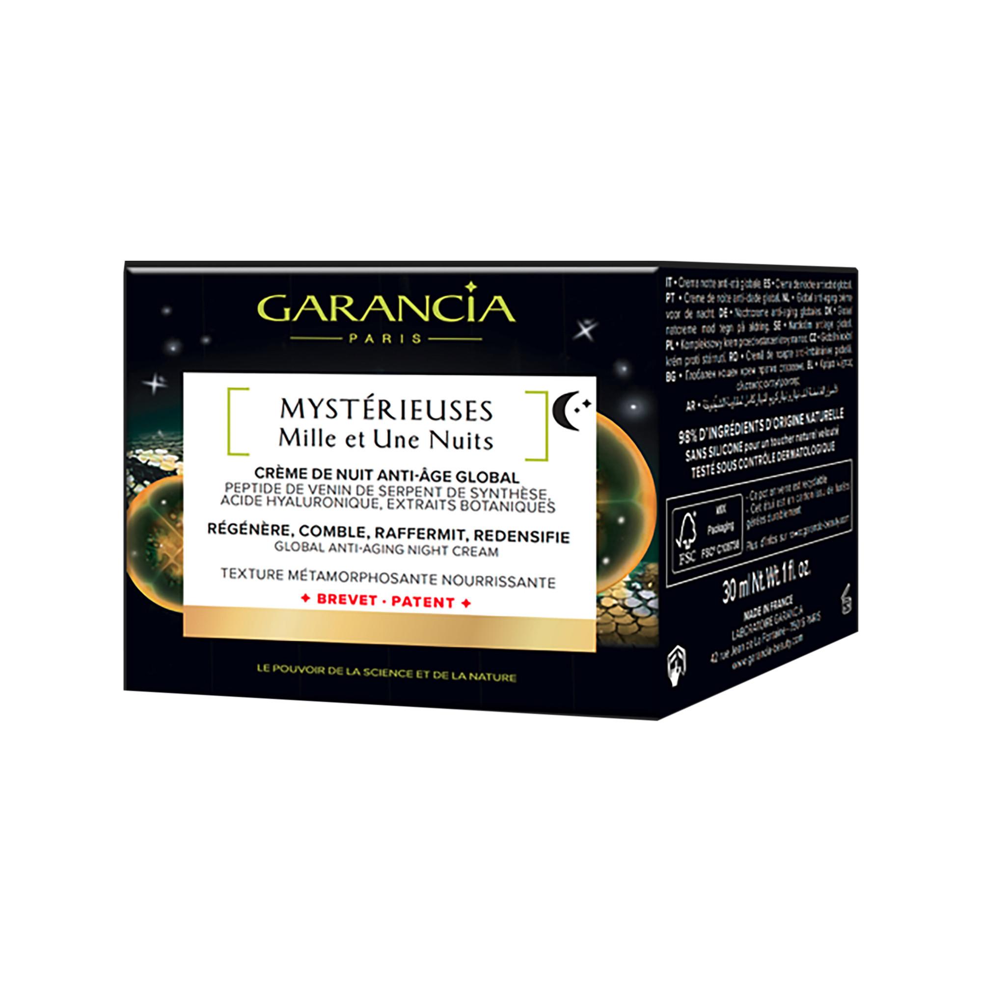 GARANCIA Crème de nuit métamorphosante aux actifs régénérants Mystérieuses Mille et Une Nuits  