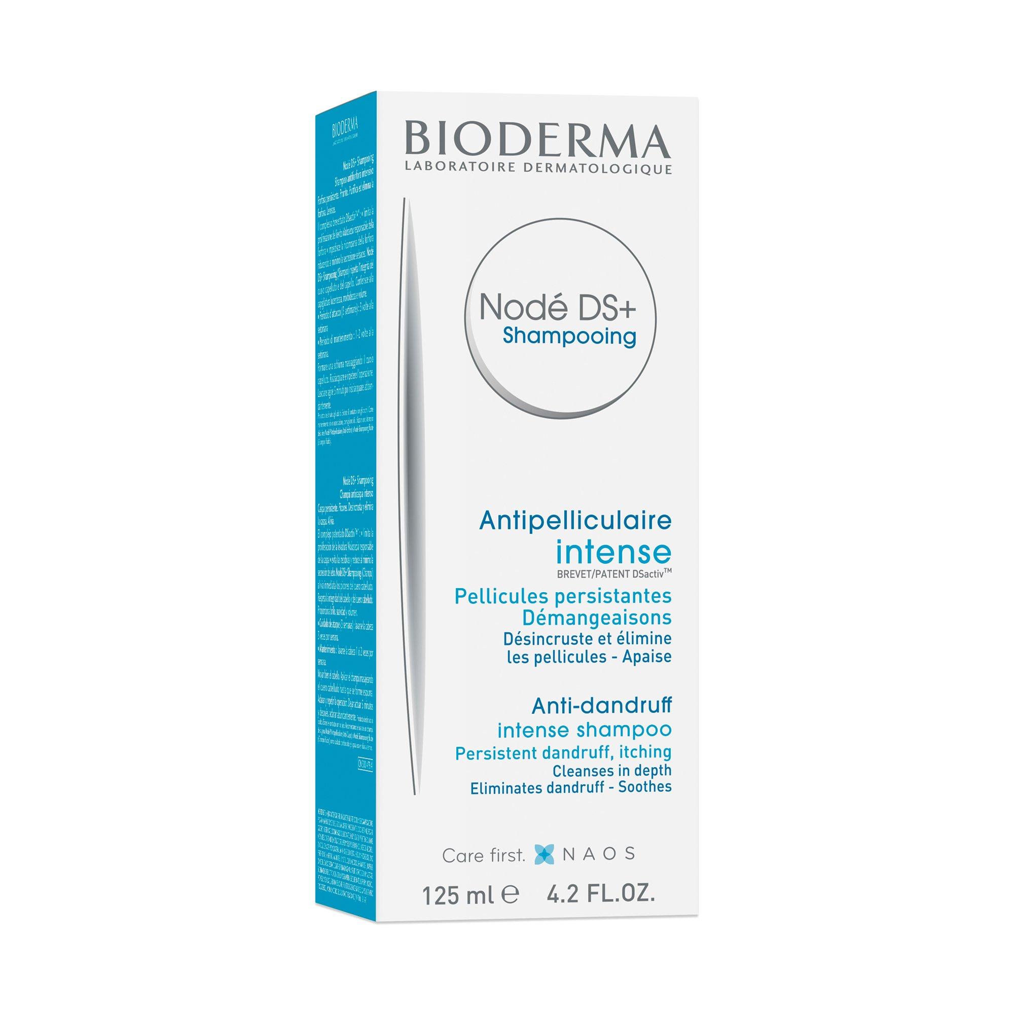 BIODERMA  Nodé DS+ Shampooing, Shampooing Antipelliculaire Intense 