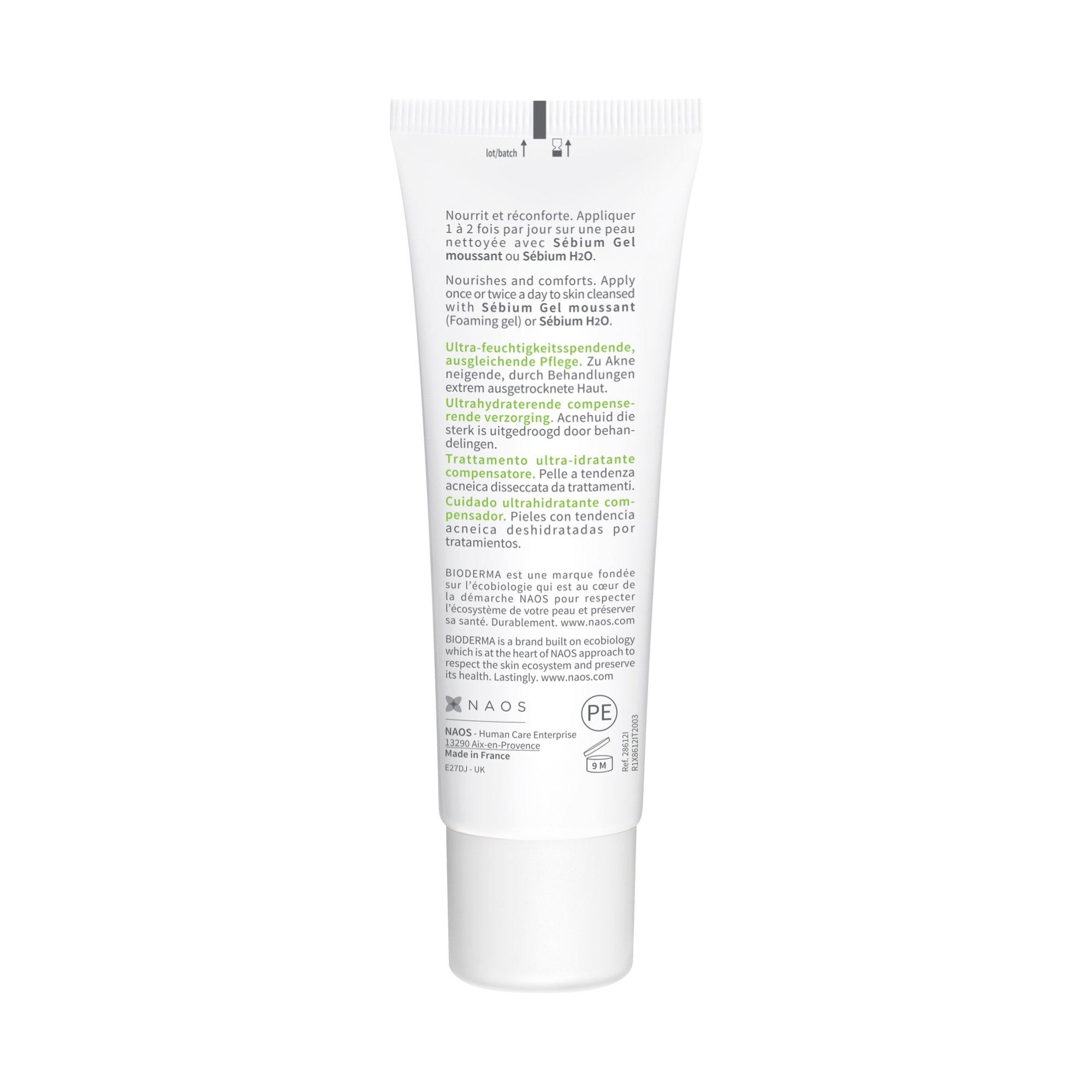 BIODERMA  Sebium Hydra, Crema Ultra-Idratante  