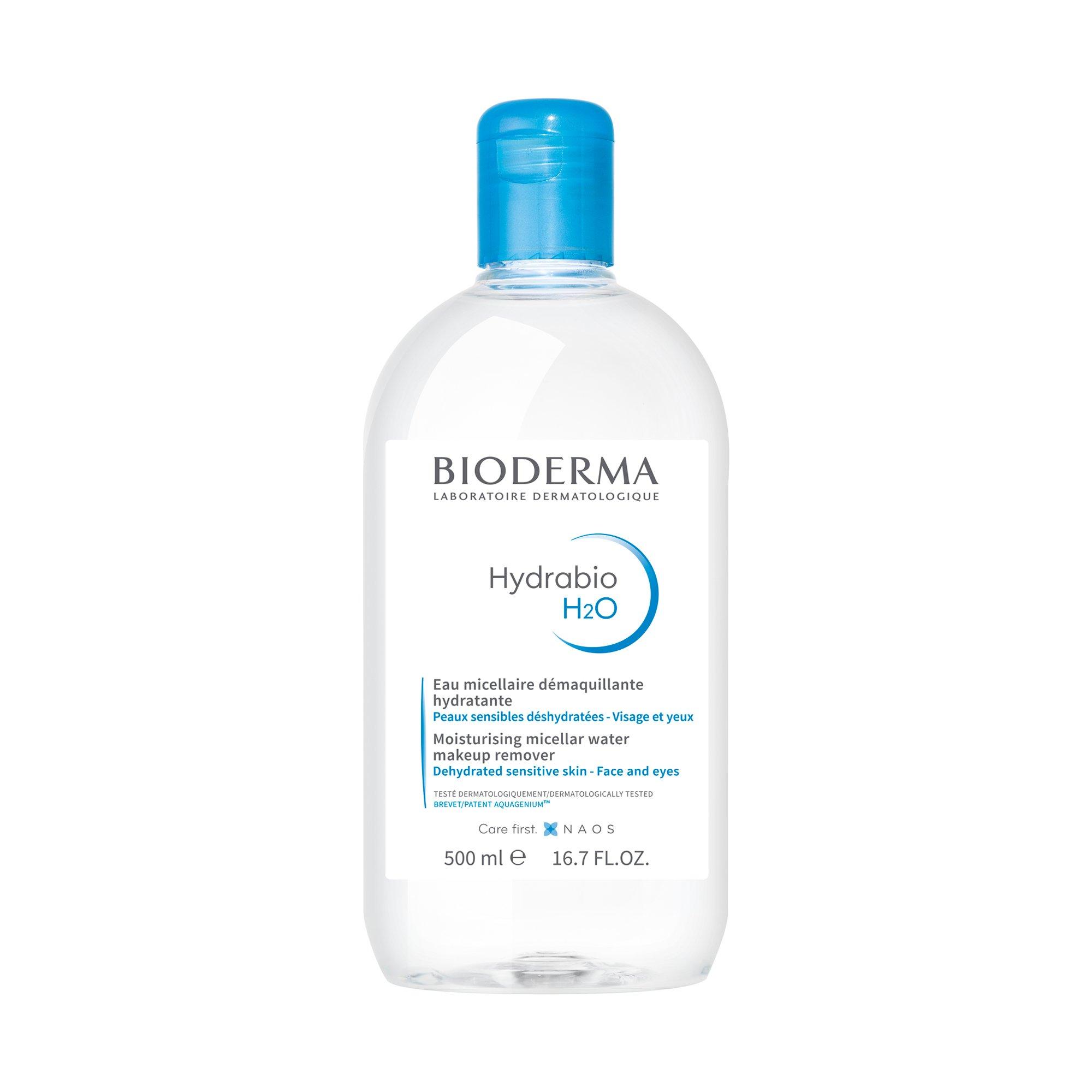 BIODERMA HYDRABIO H2O FC Micellaire Hydrabio H2O, Feuchtigkeitsspendendes Mizellen-Reinigungswasser 