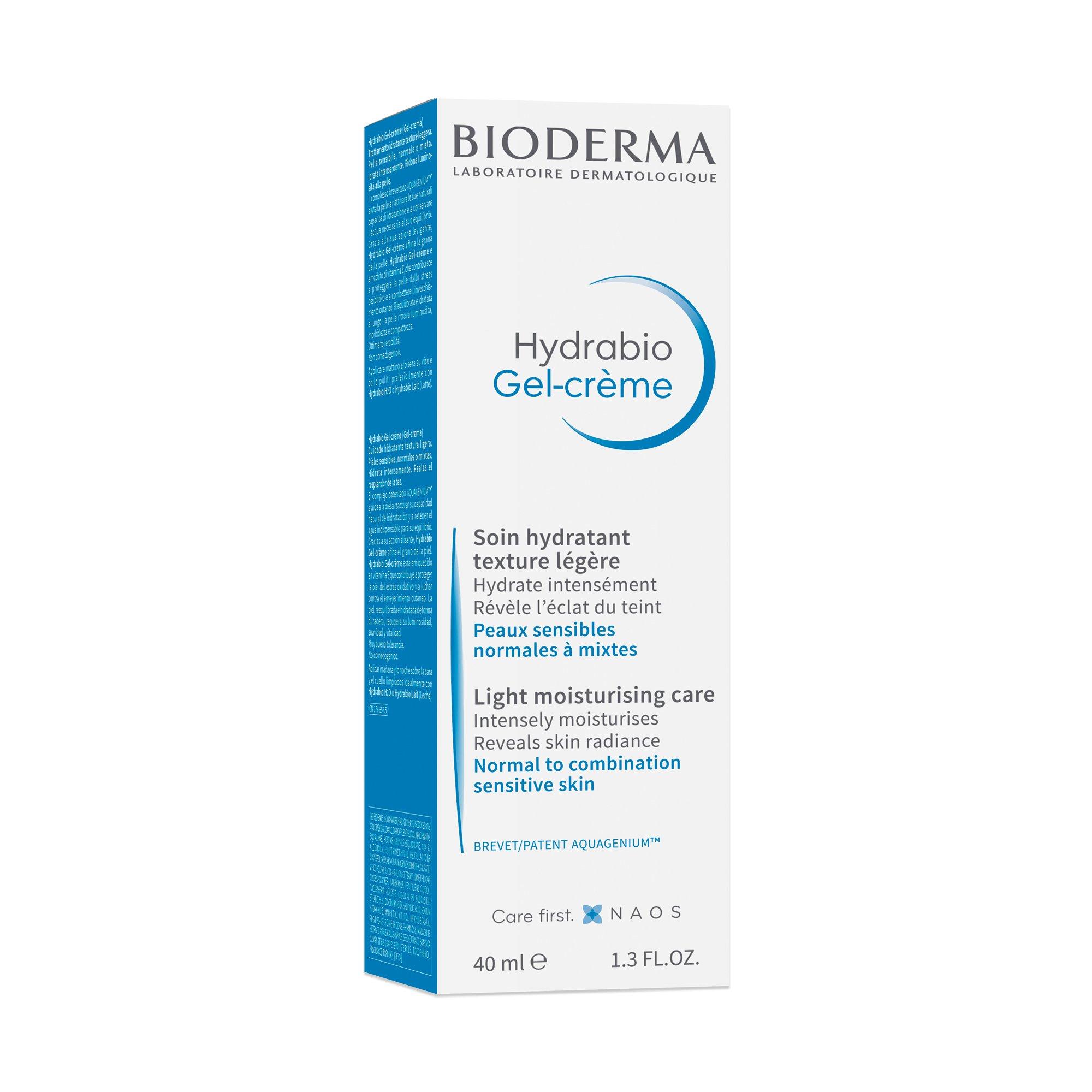 BIODERMA  Hydrabio Gel-Creme, Crema Idratante Dalla Consistenza Leggera 