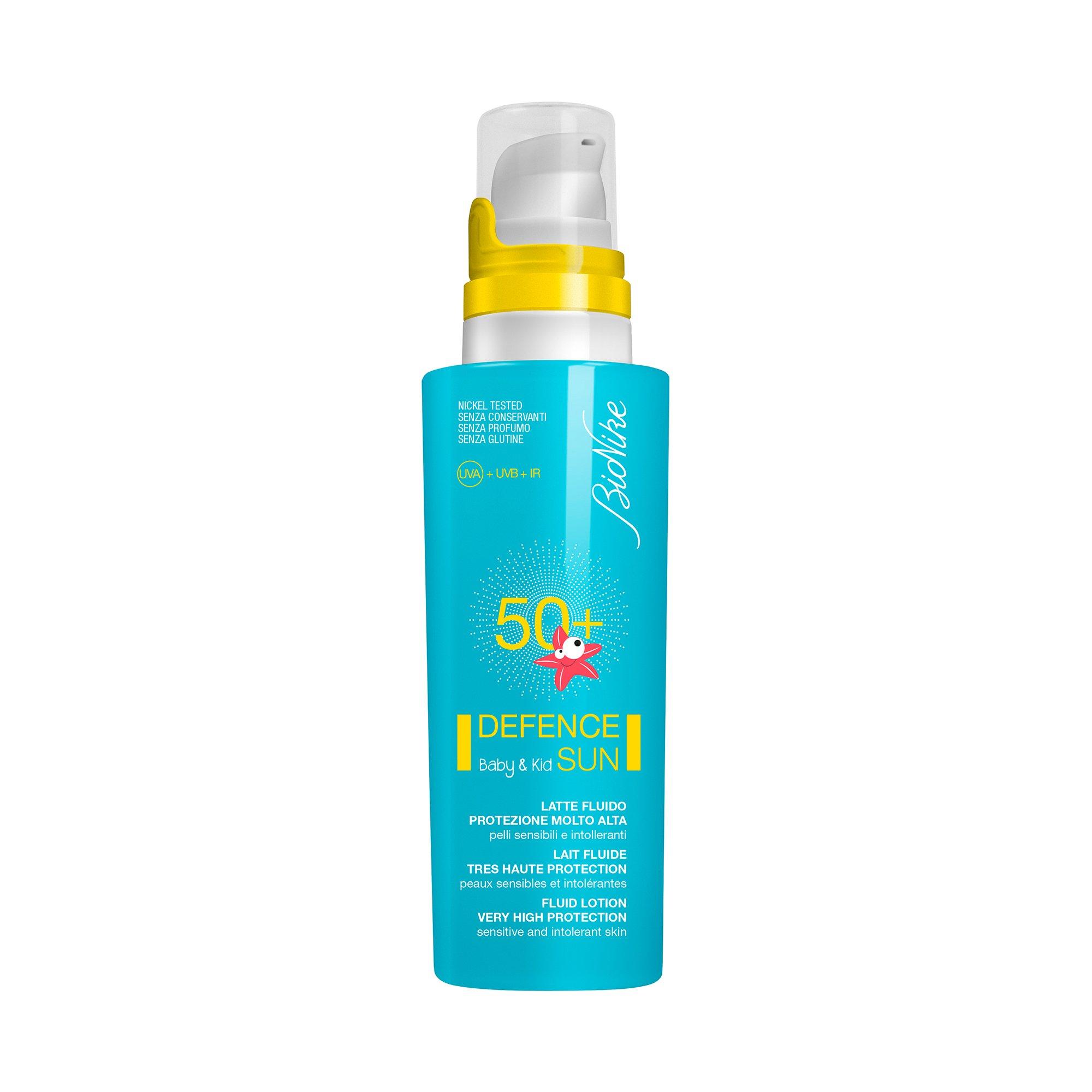 Image of BioNike Defence Sun 50+ Baby&Kid - Sonnenmilch - 125ml