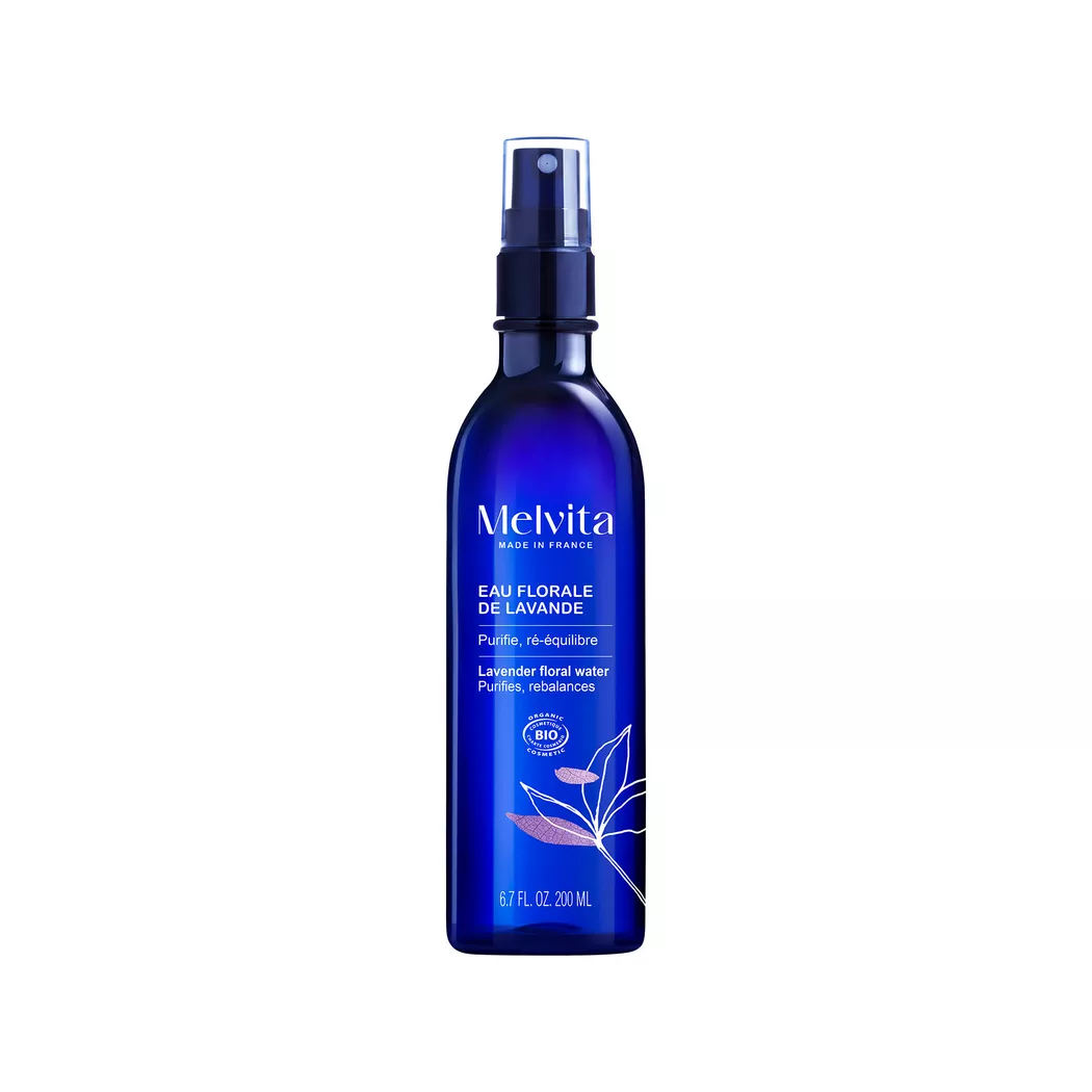 Melvita Eau Florale de Lavande Officinale Biologique 200 ML - Flacon-Vaporisateur 200 ml