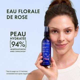 Melvita  Eau florale de rose bio brumisateur Eaux Florales 