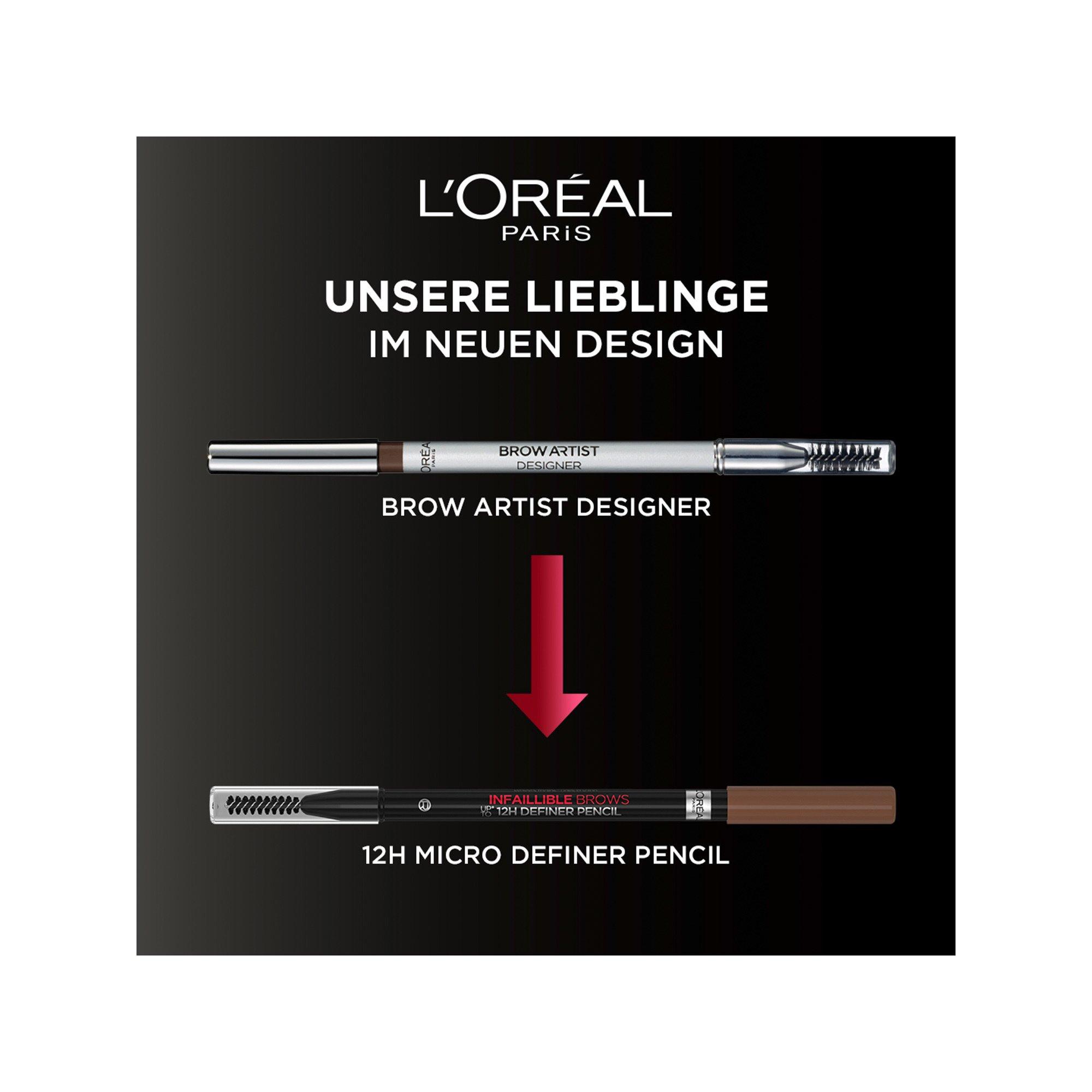 L'OREAL  Infaillible Brows 12H Brow Definer Pencil  