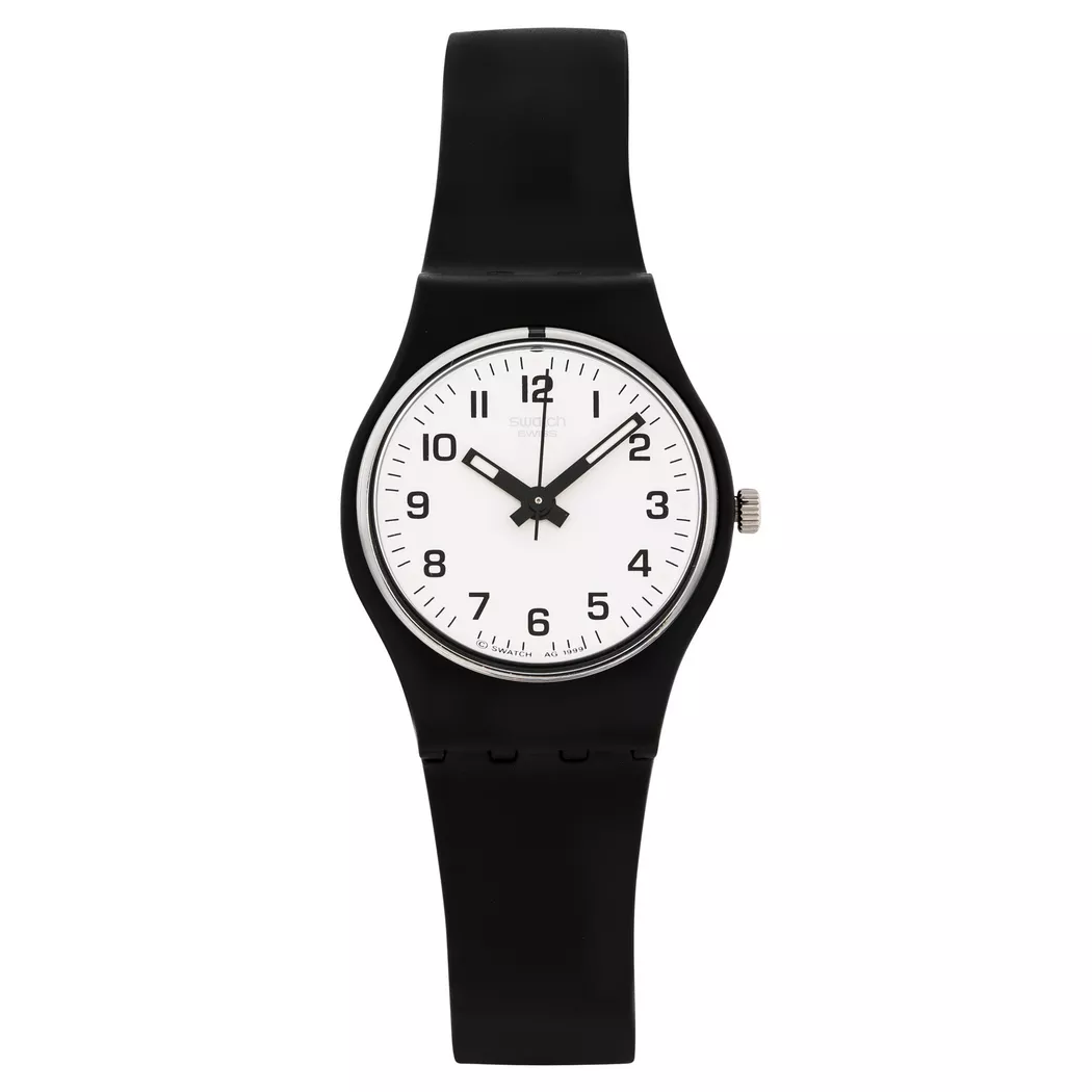 Swatch - Analoguhr, Something New, 25mm, Black