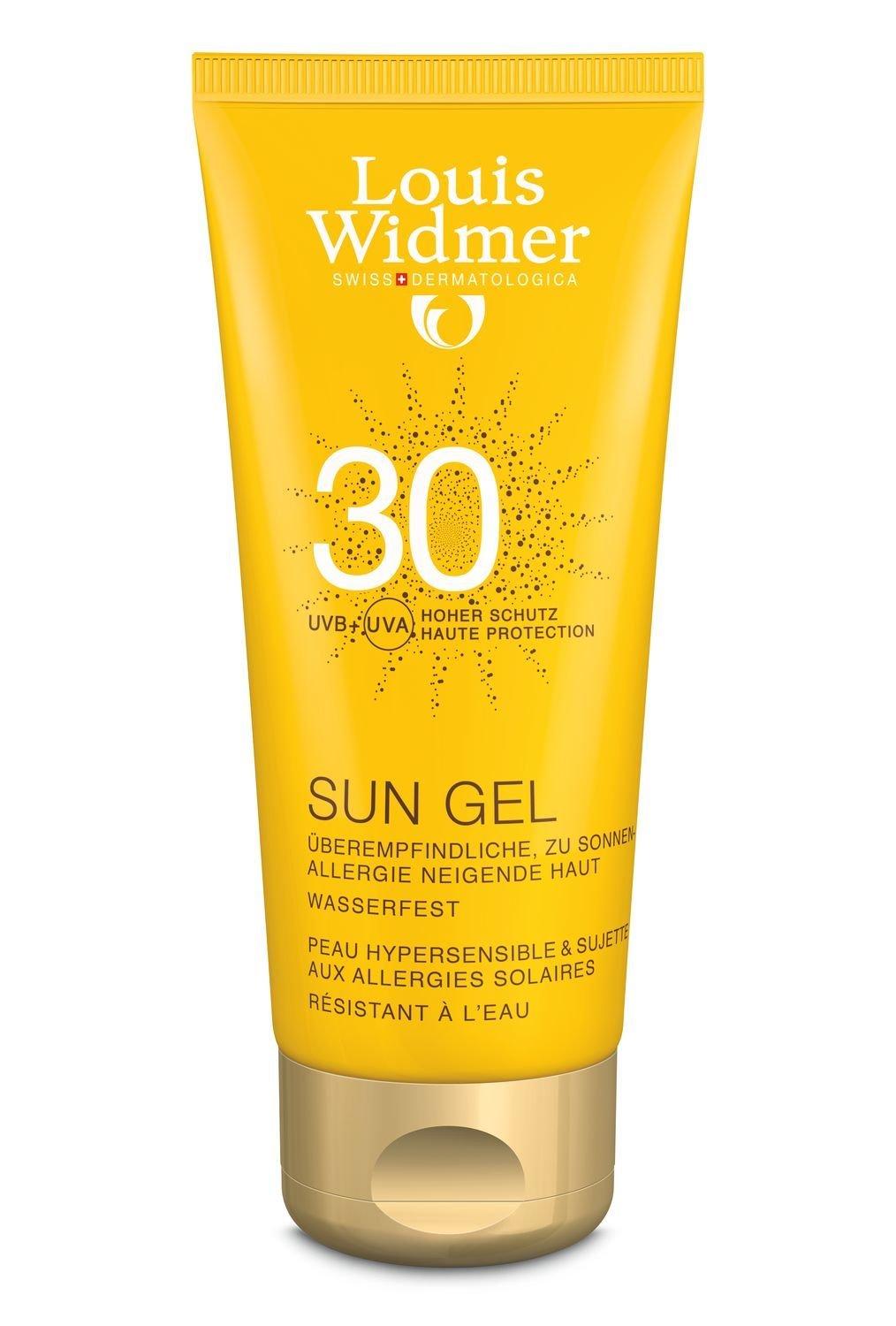 Louis Widmer  Sun Gel 30 non parfumé 