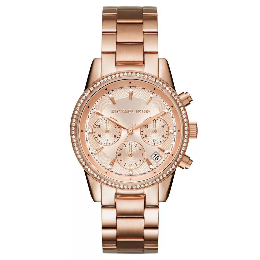 Ritz 37mm Ladies Watch Rose Gold