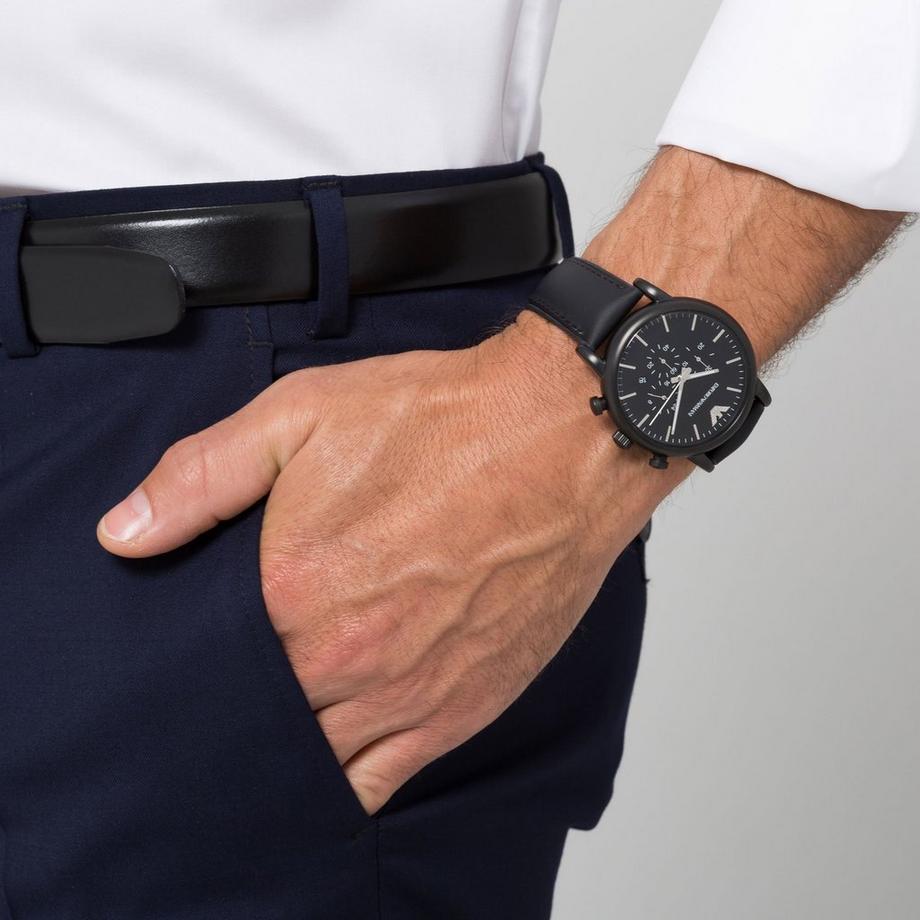 EMPORIO ARMANI Luigi Noir 46mm 