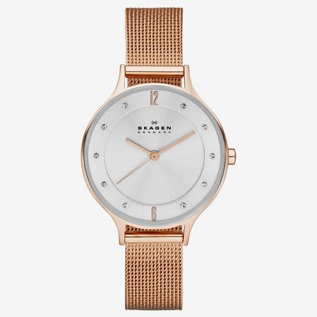 SKAGEN Anita Couleur Or Rose 30mm 