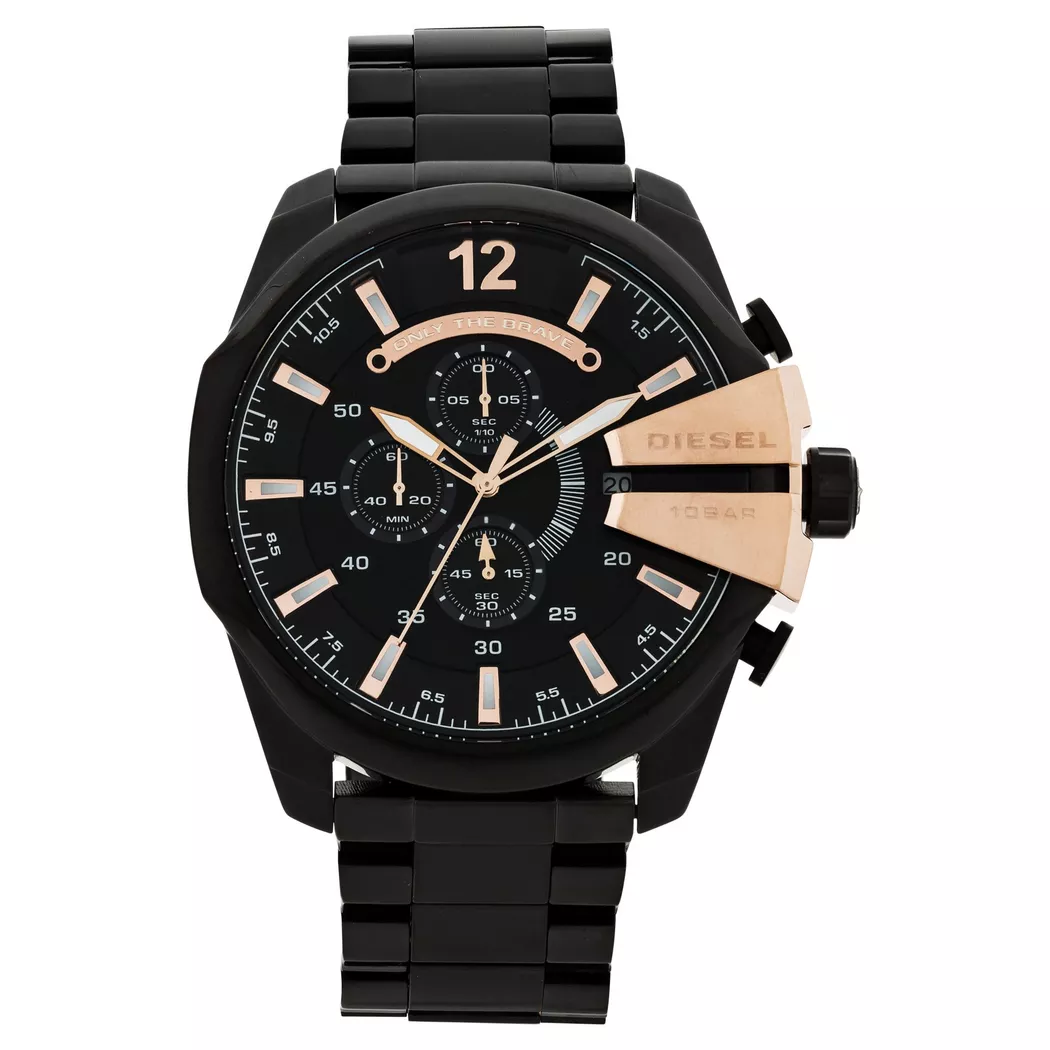 Diesel Mega Chief Chronograph Watch Black 2