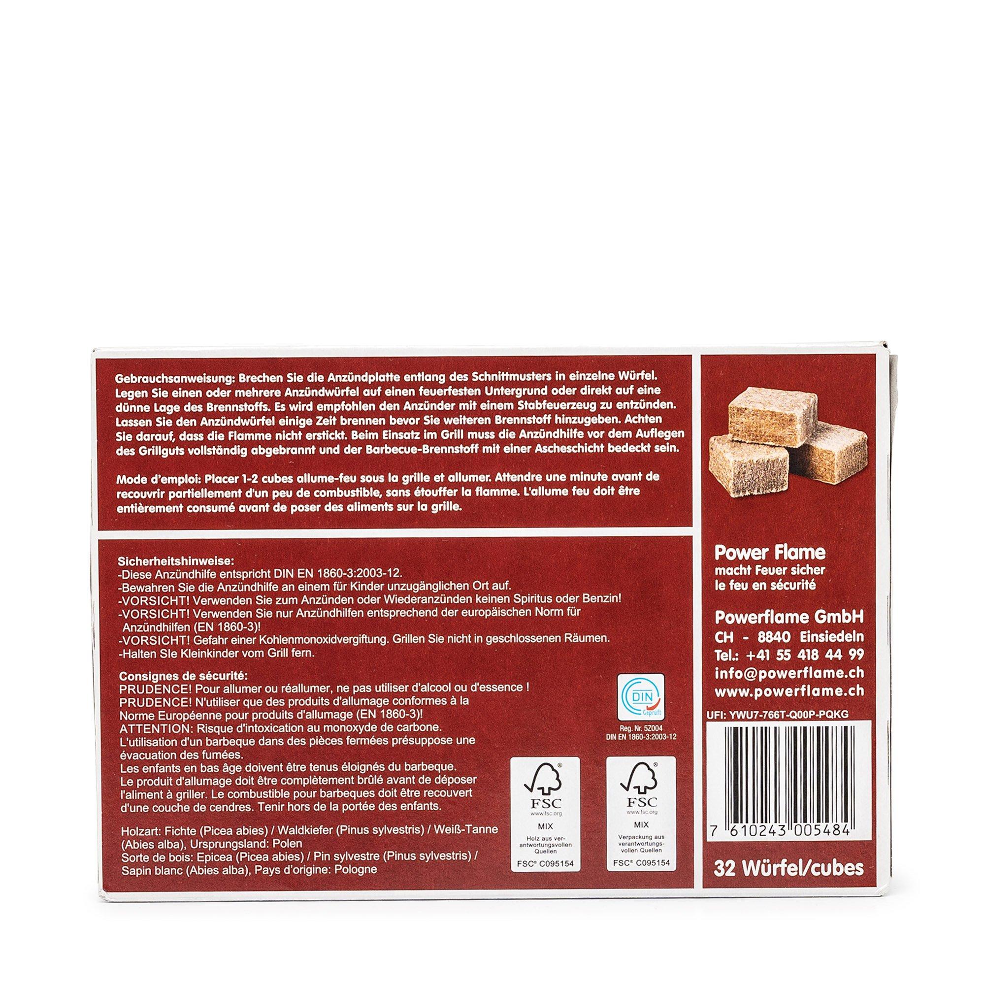 PowerFlame Cubi eco-illuminanti  