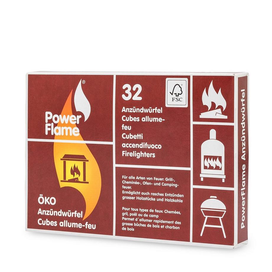 PowerFlame Öko-Anzündwürfel  