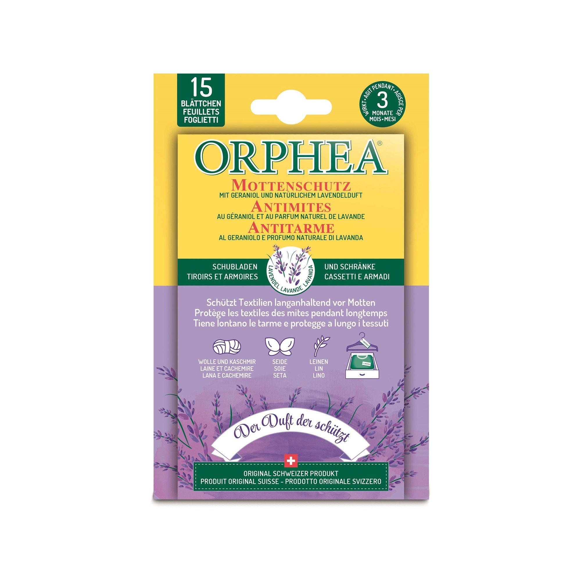 ORPHEA Mottenschutz Blätter Lavendel 