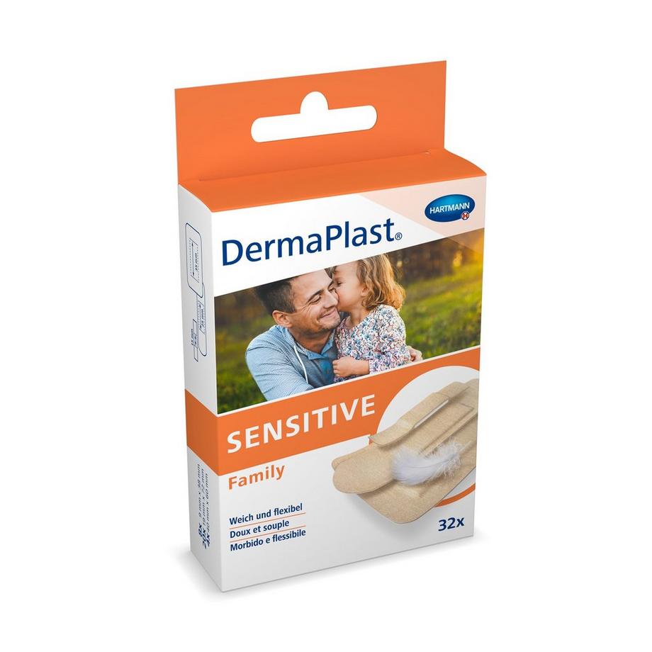 DermaPlast  Famiglia, Strisce, 3 Dimensioni 