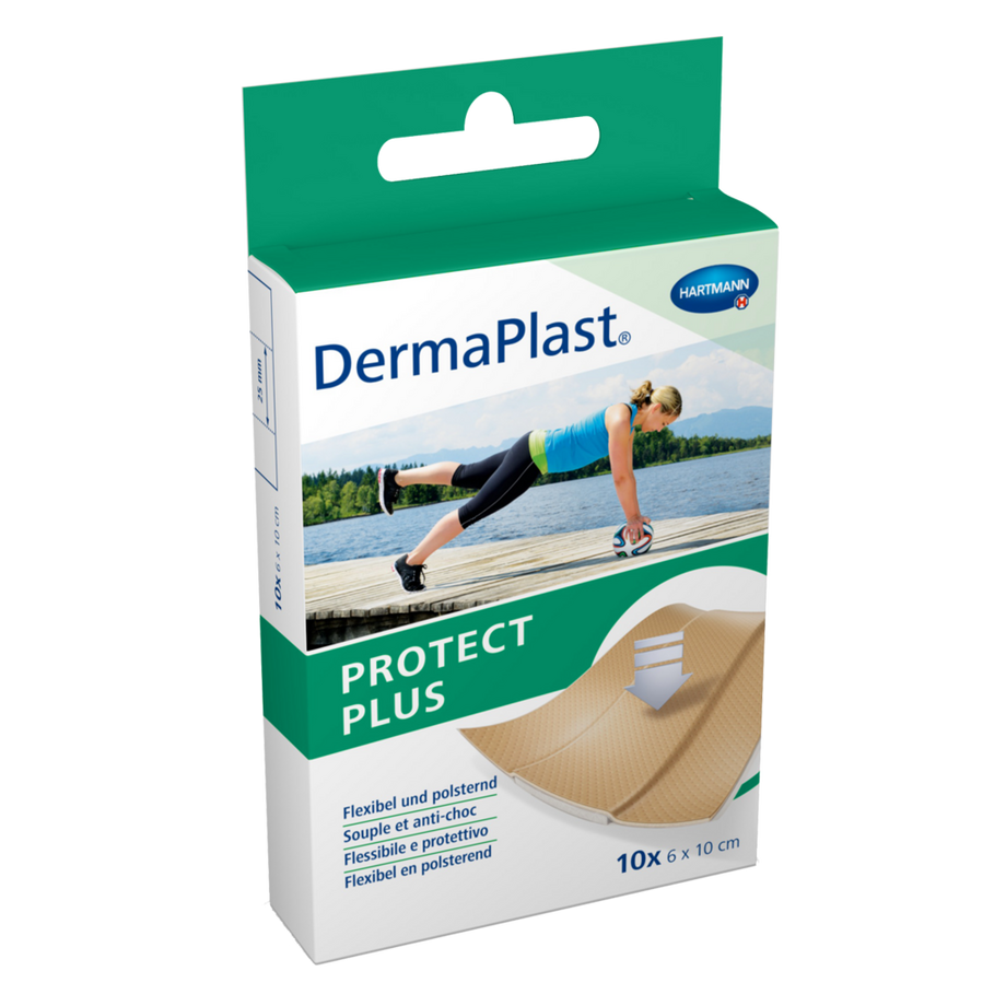 DermaPlast  Benda Rapida, Taglio, 6 x 10 cm 