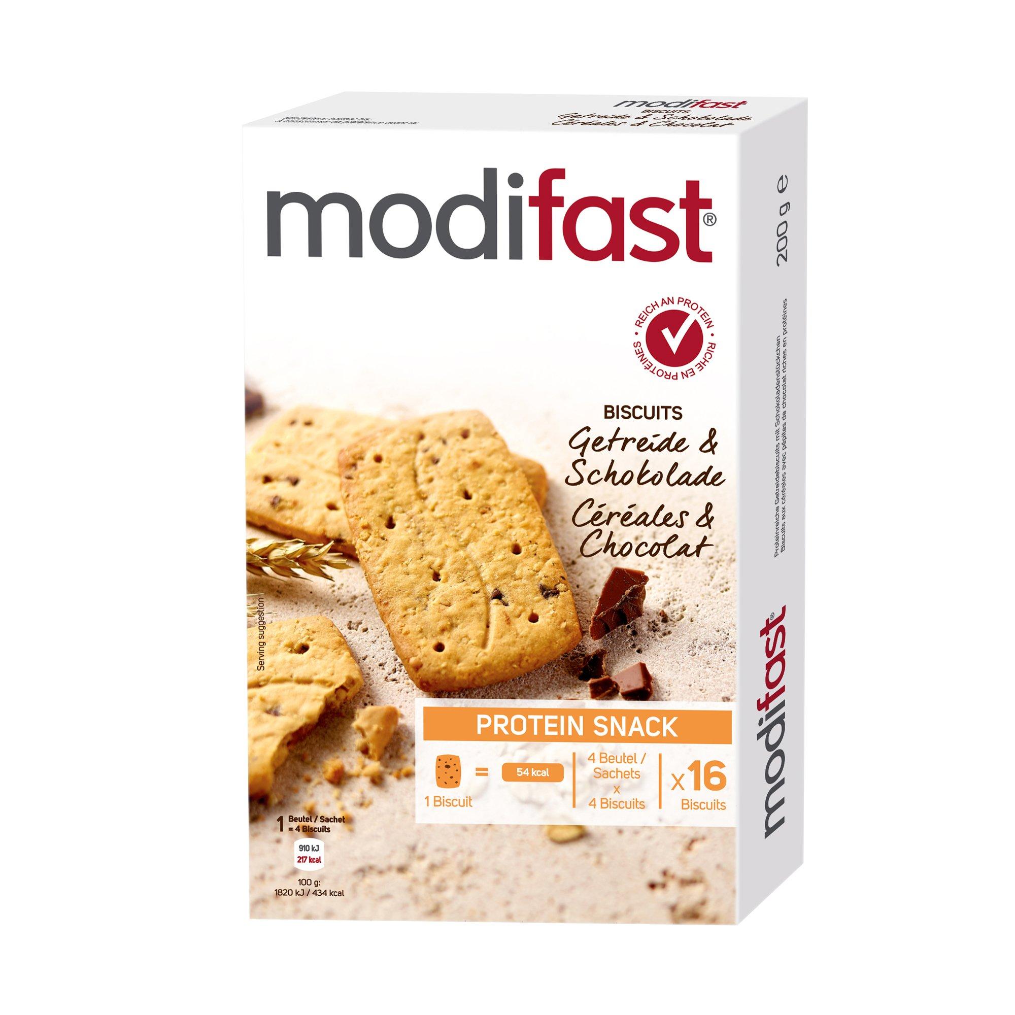 Image of modifast Biscuits Getreide & Schokolade - 4X4STK