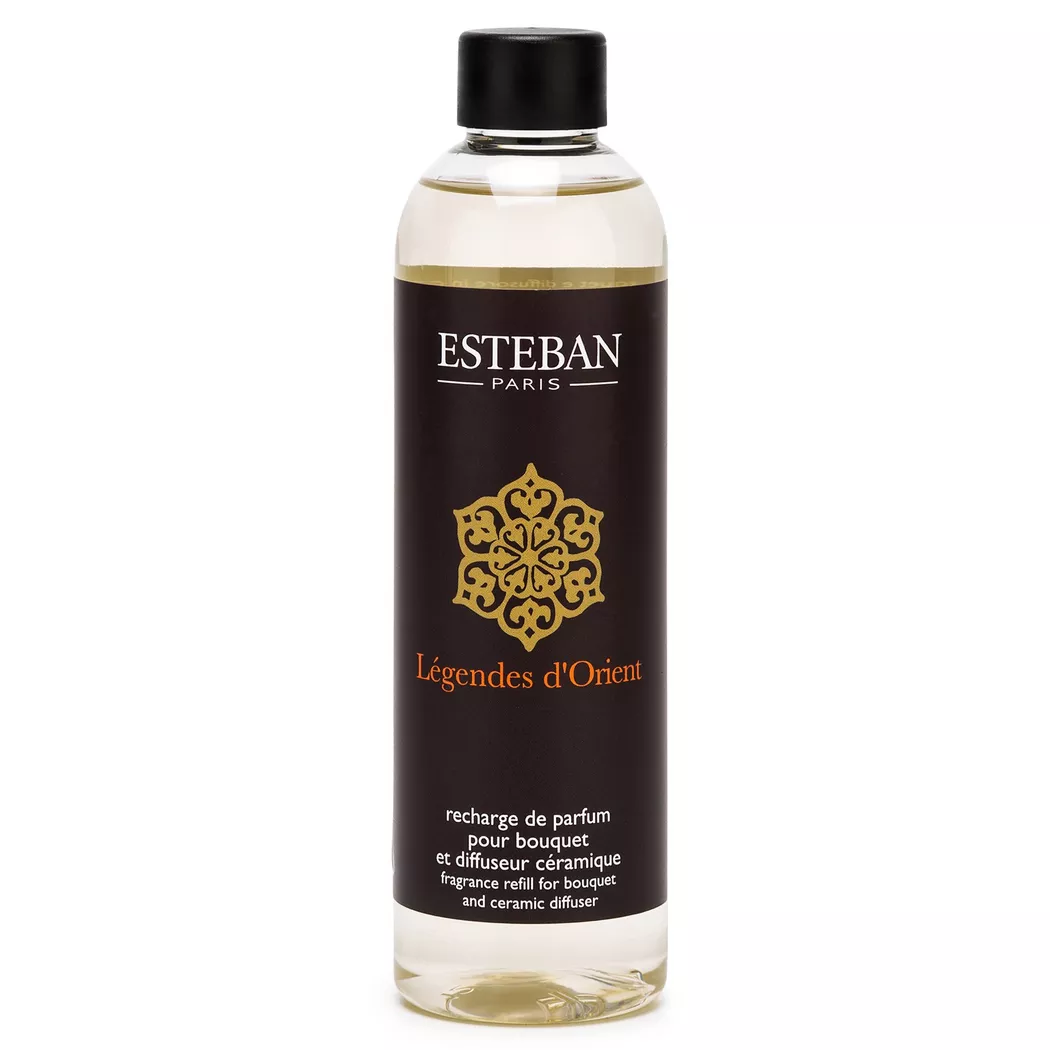 Esteban - Duftstäbchen Nachfüllung, 250 ml, Gelbgold