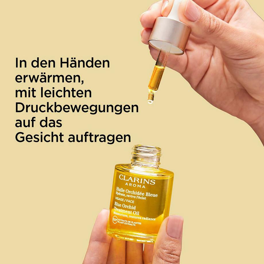 CLARINS SOINS REEQUILIBRANTS Ligne aux Plantes Huile Orchidée Bleue 