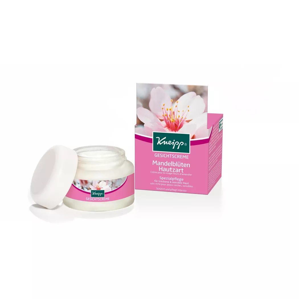 Kneipp - Gesichtscreme Mandelblüten Hautzart, 50 ml